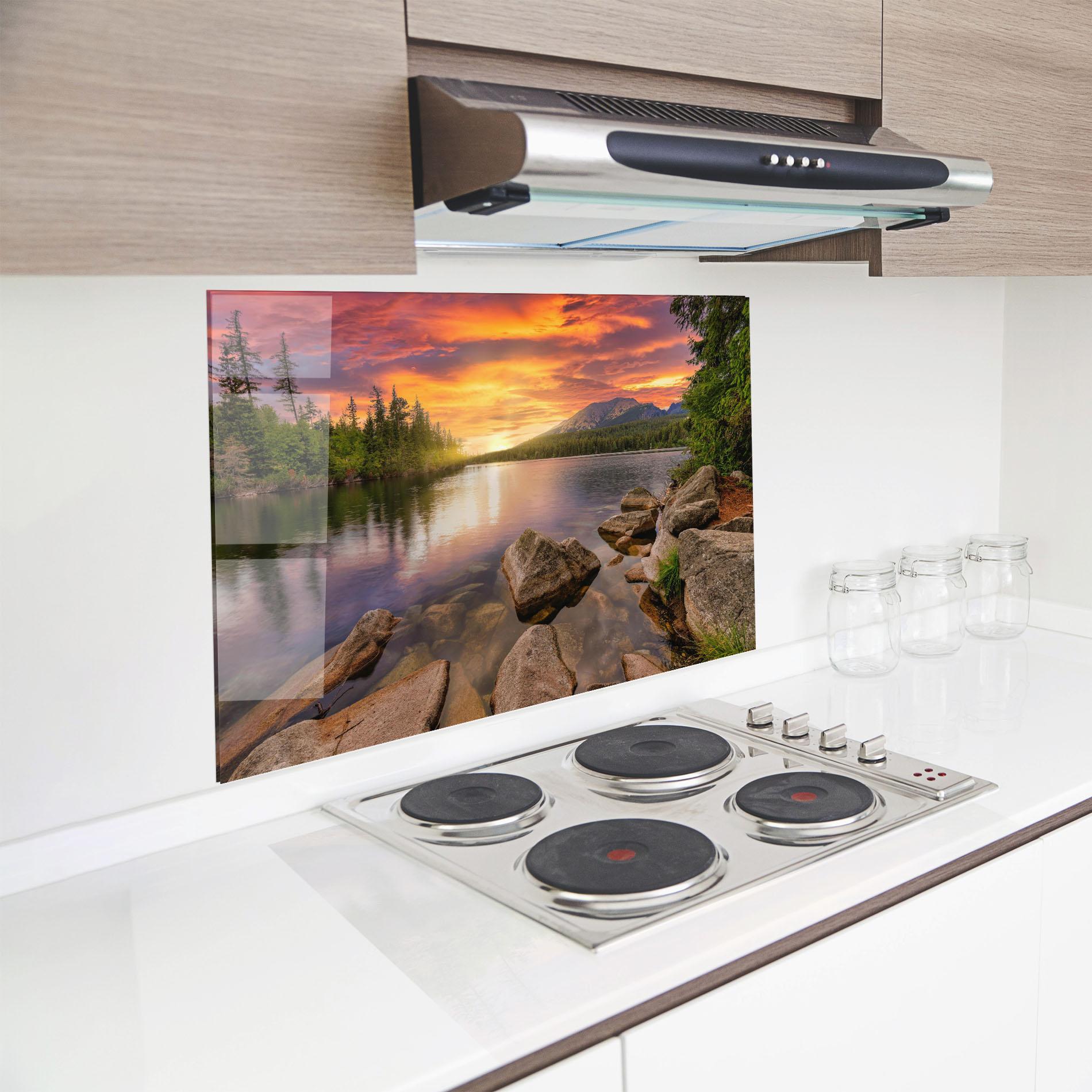 Panou Sticla Bucatarie Tatra View mockup 8