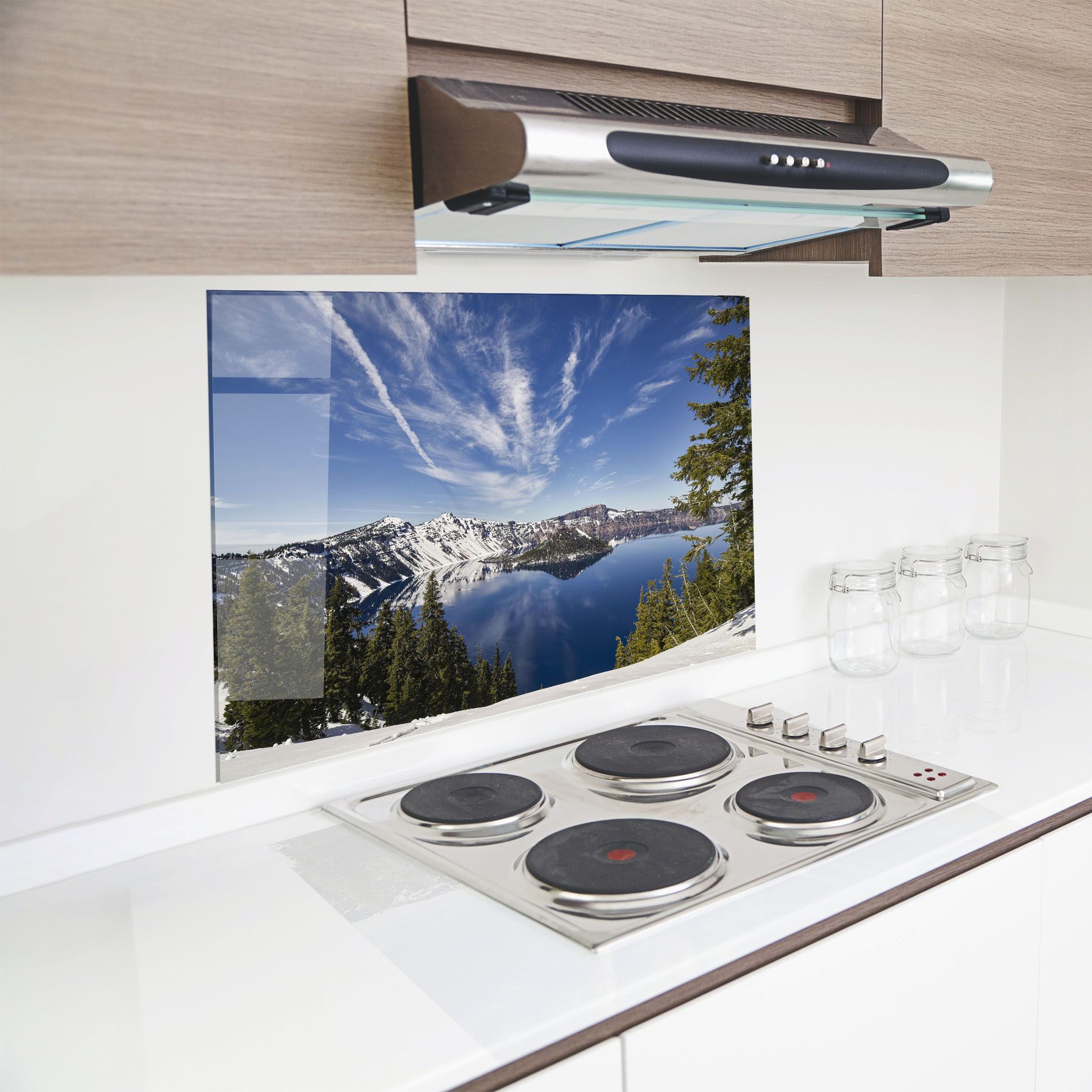 White Snowy Mountain mockup 8