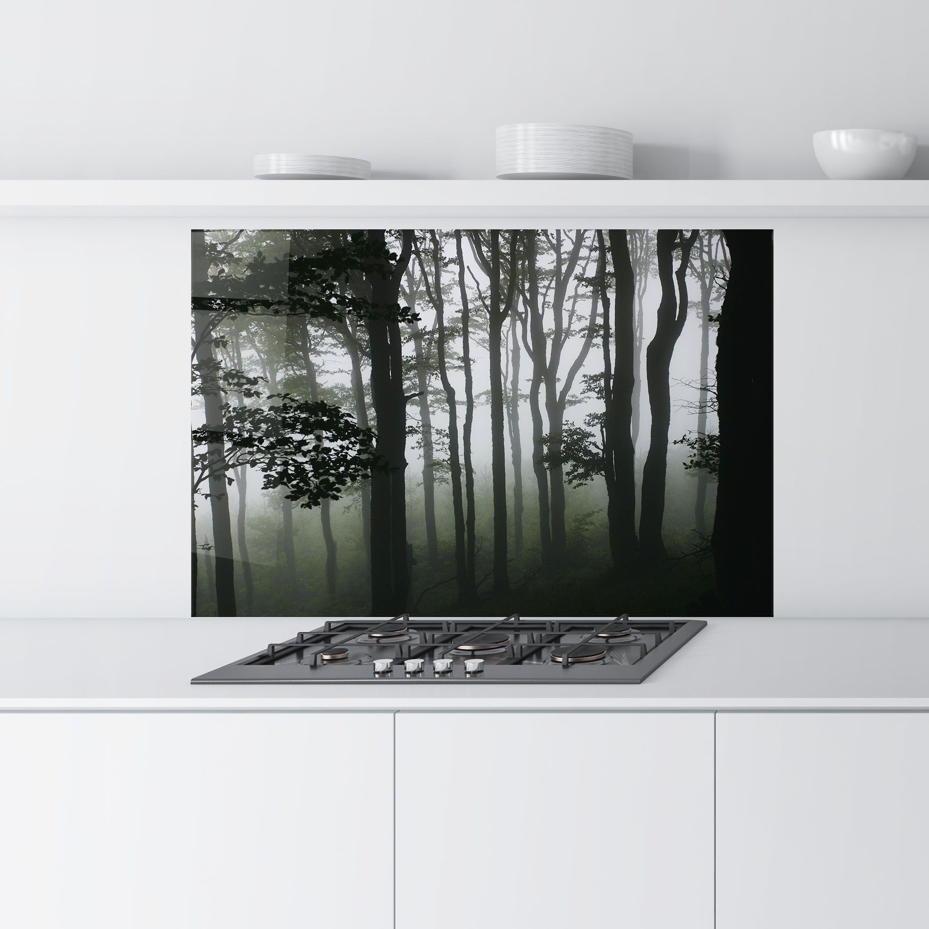 Foggy Black Tree mockup 9