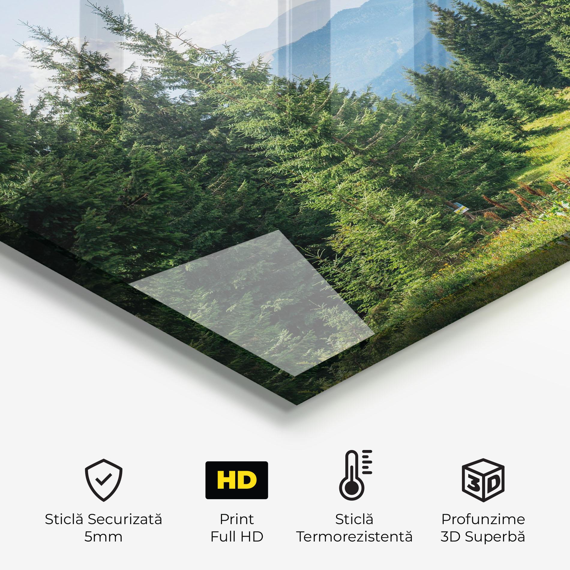 Panou Sticla Bucatarie Carpathian Mountain mockup 2