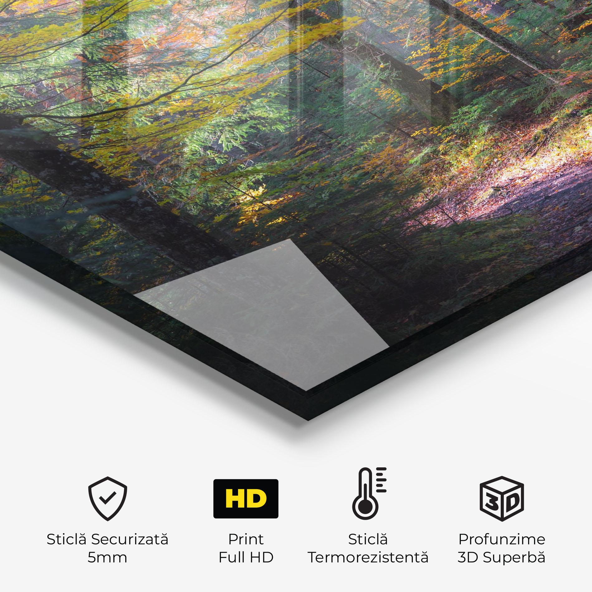 Panou Sticla Bucatarie Dreamy Path Dorest mockup 2