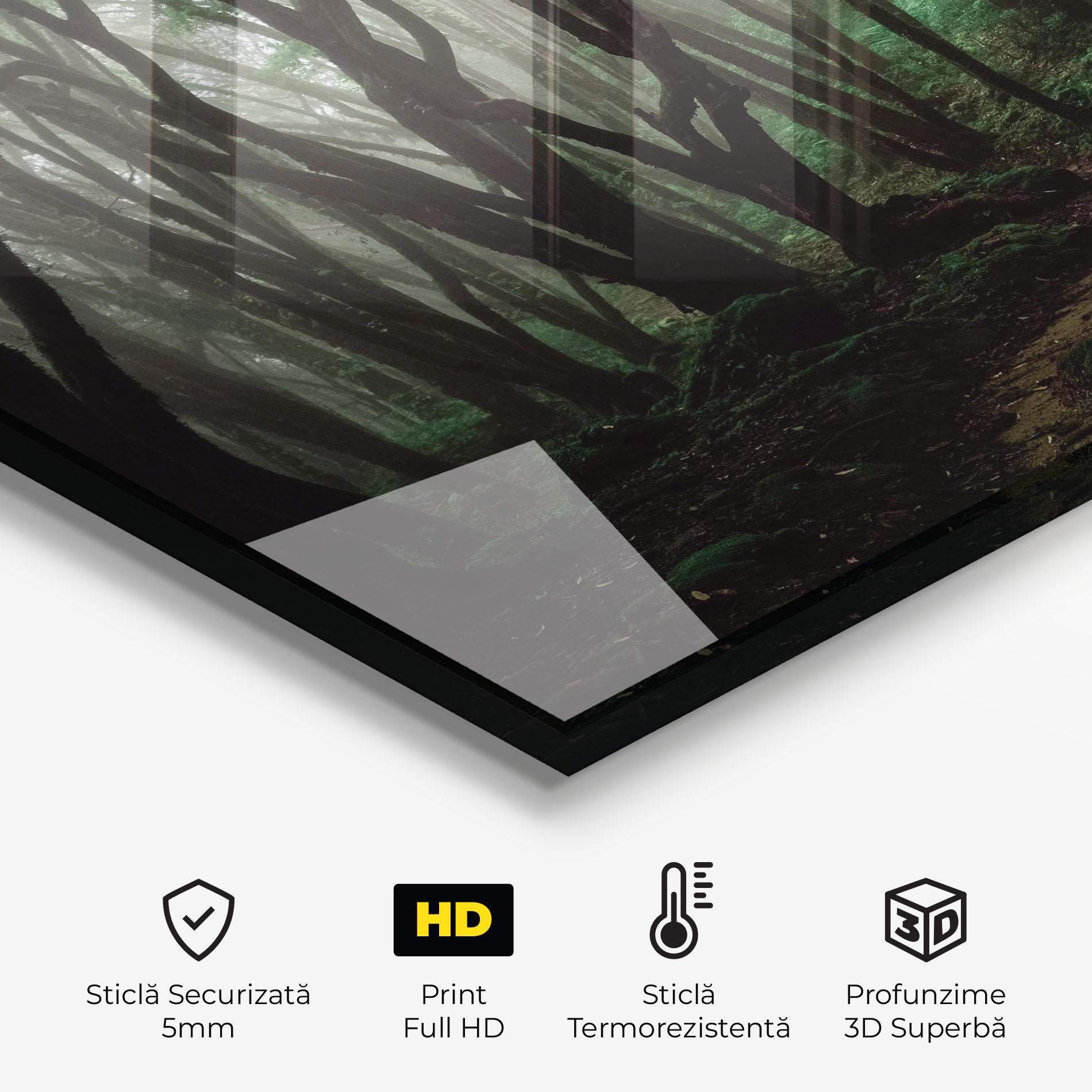 Panou Sticla Bucatarie Forest Story mockup 2