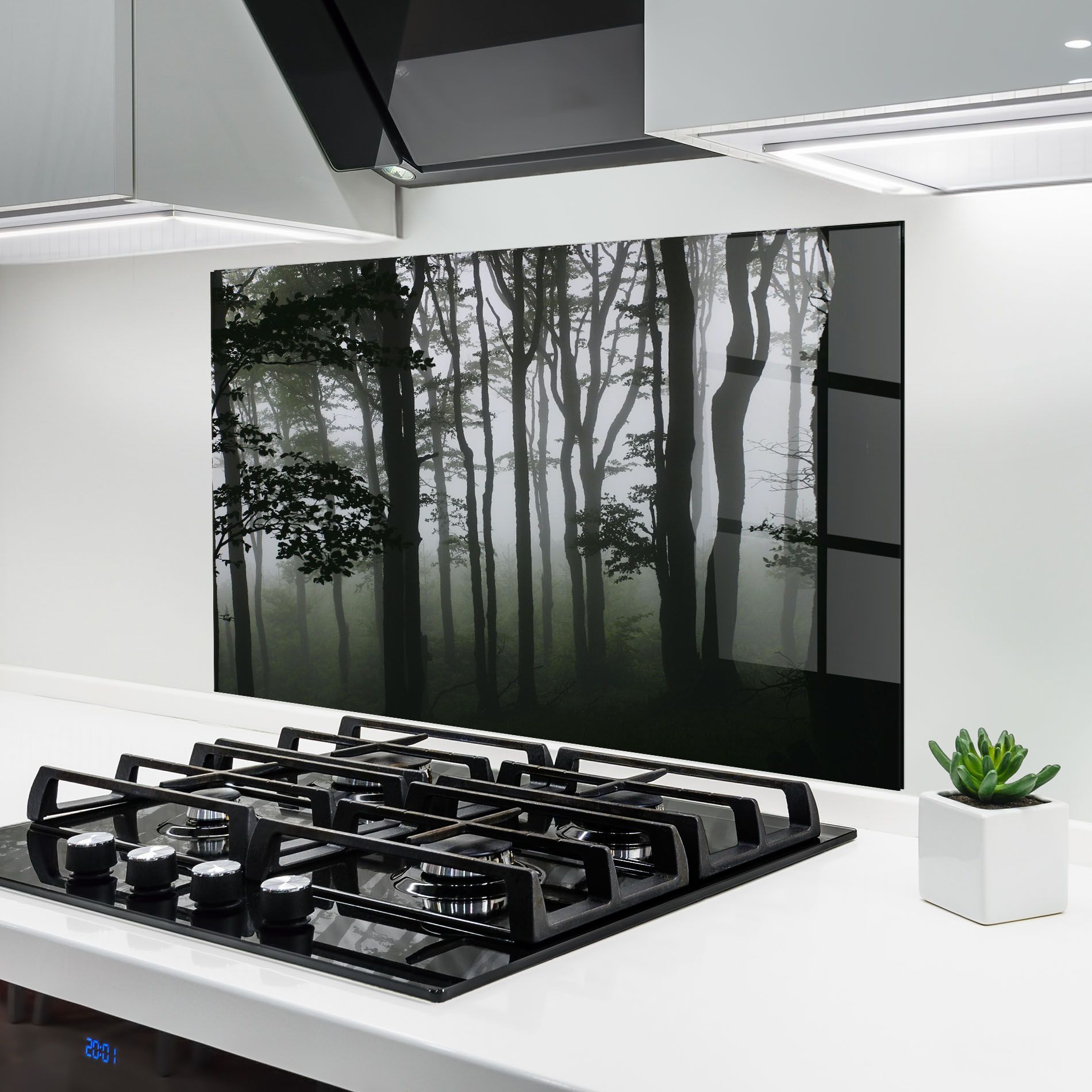 Foggy Black Tree mockup 6