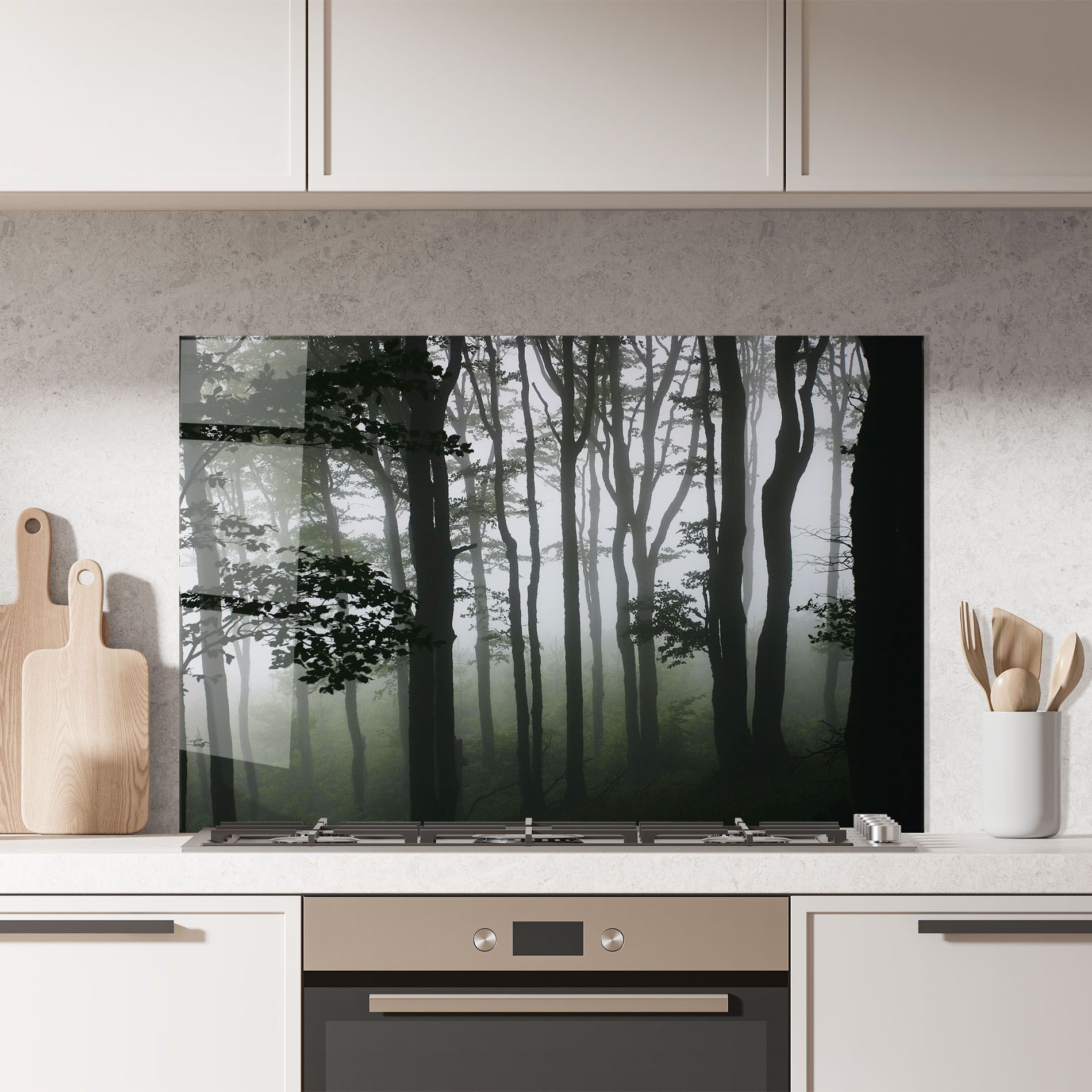 Foggy Black Tree mockup 7