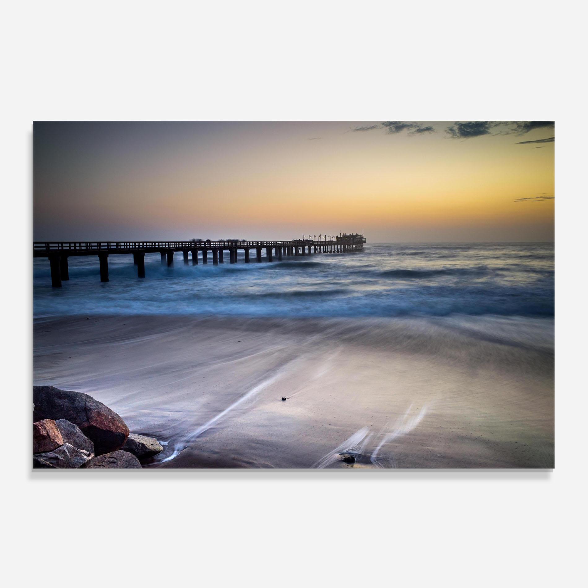 Panou Sticla Bucatarie Empty Pretty Beach mockup 0
