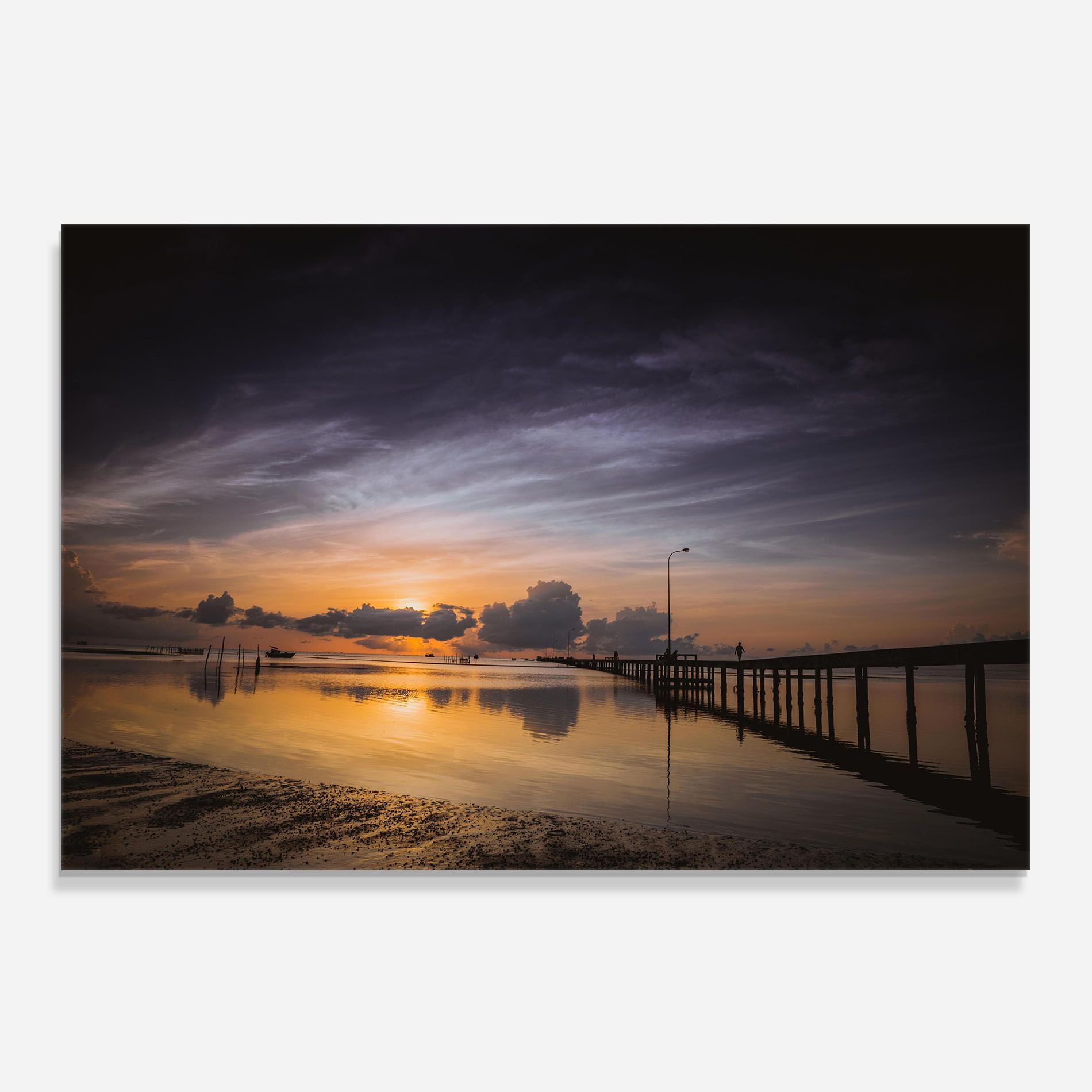 Orange Purple Beach mockup 0