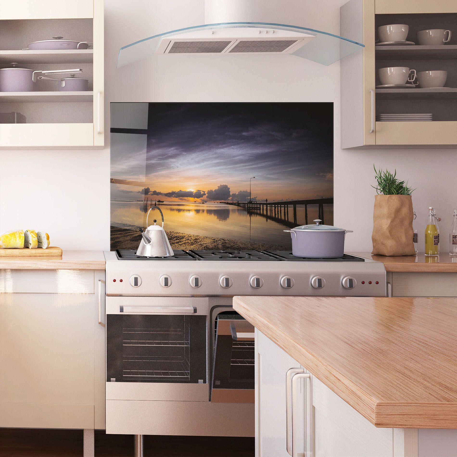 Orange Purple Beach mockup 1