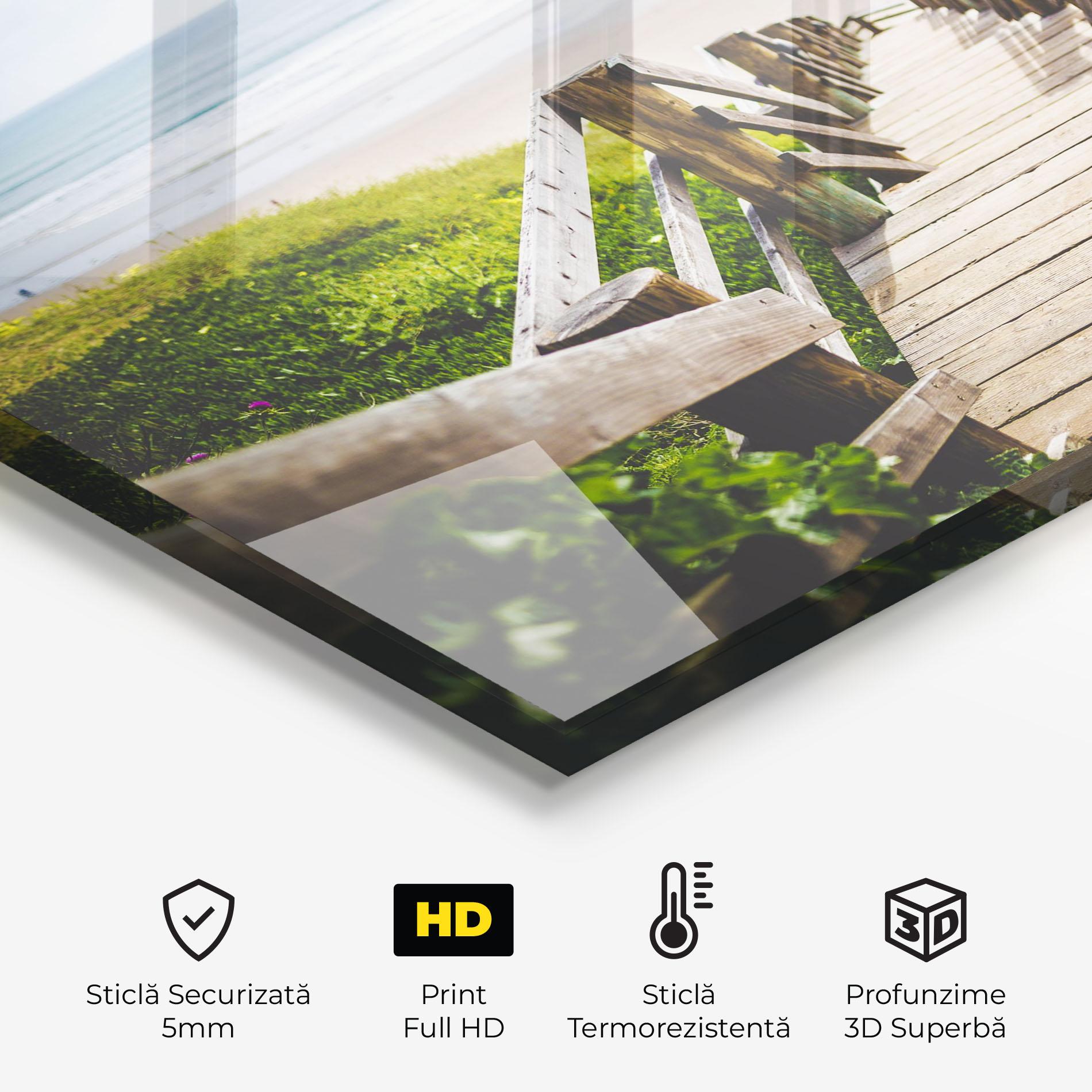 Panou Sticla Bucatarie Beach Road mockup 2