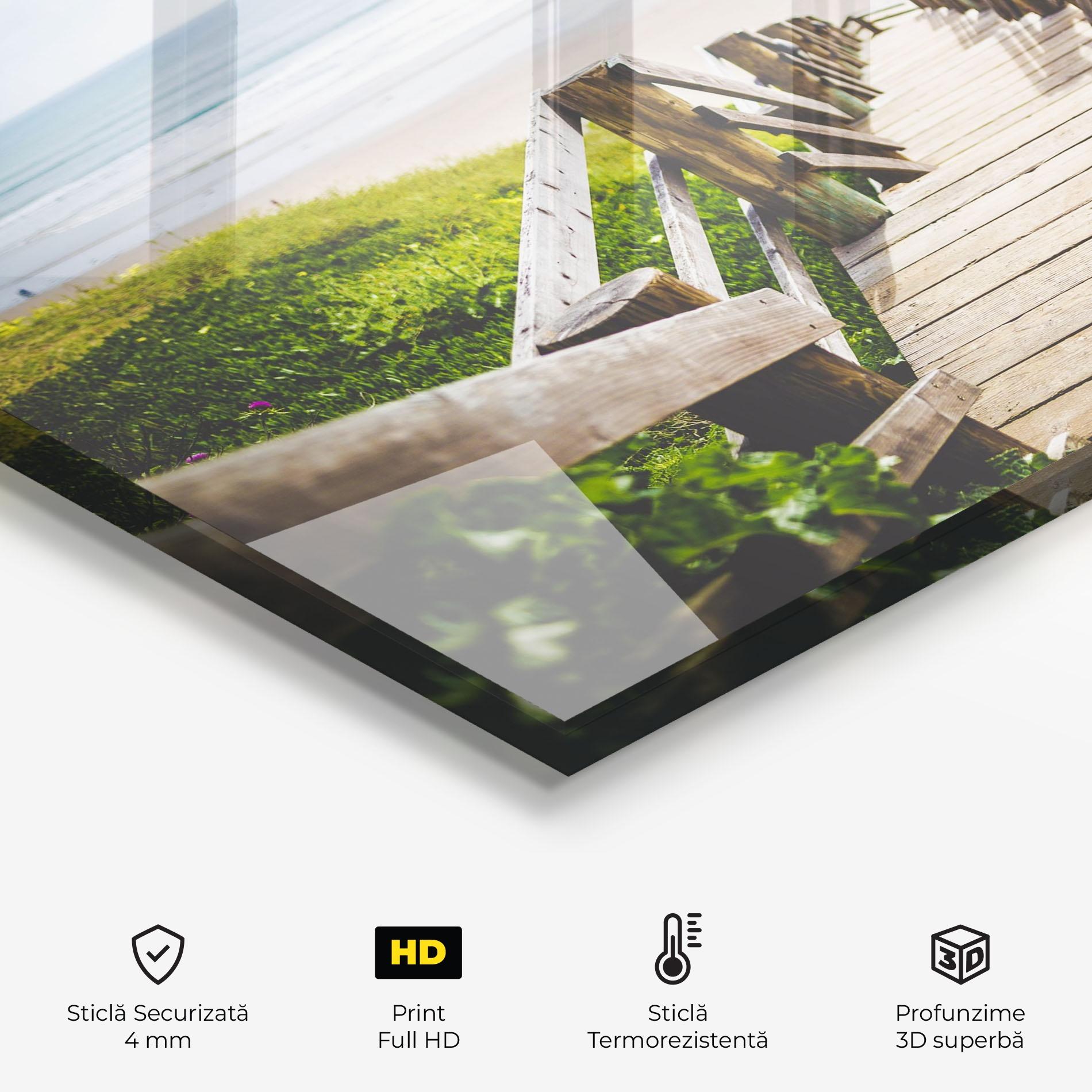 Panou Sticla Bucatarie Beach Road mockup 2