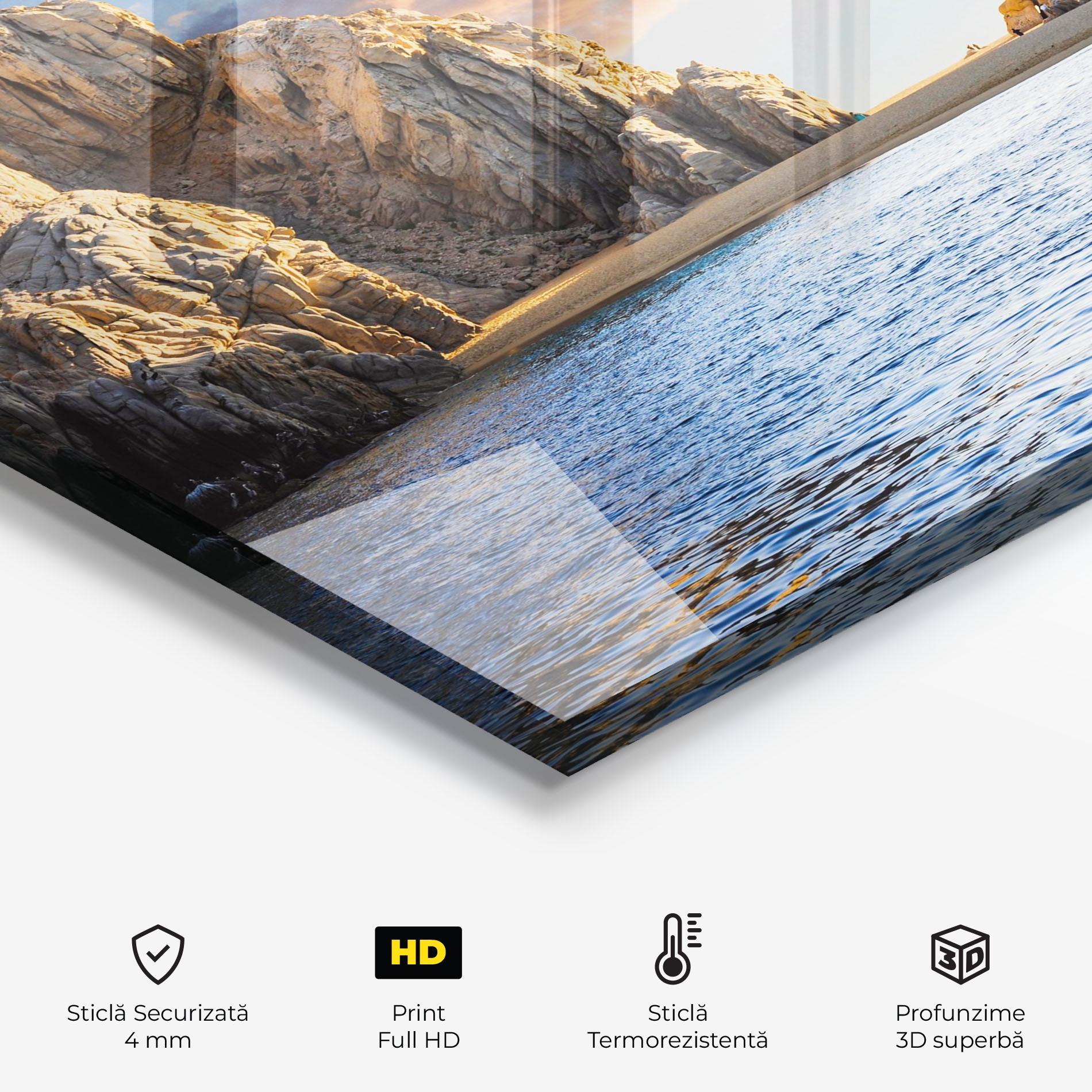 Panou Sticla Bucatarie Lover S Beach mockup 2