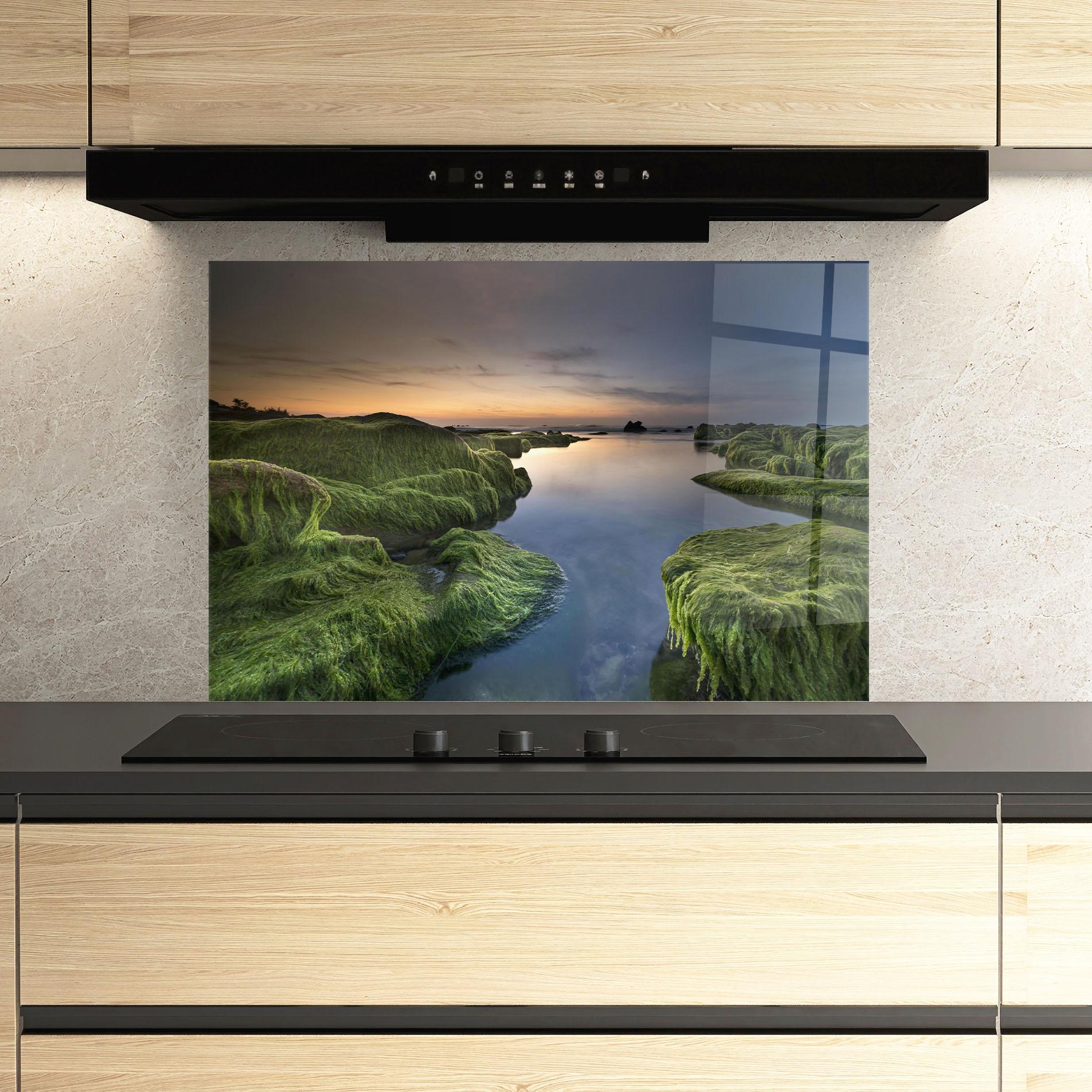 Panou Sticla Bucatarie Coast View mockup 3