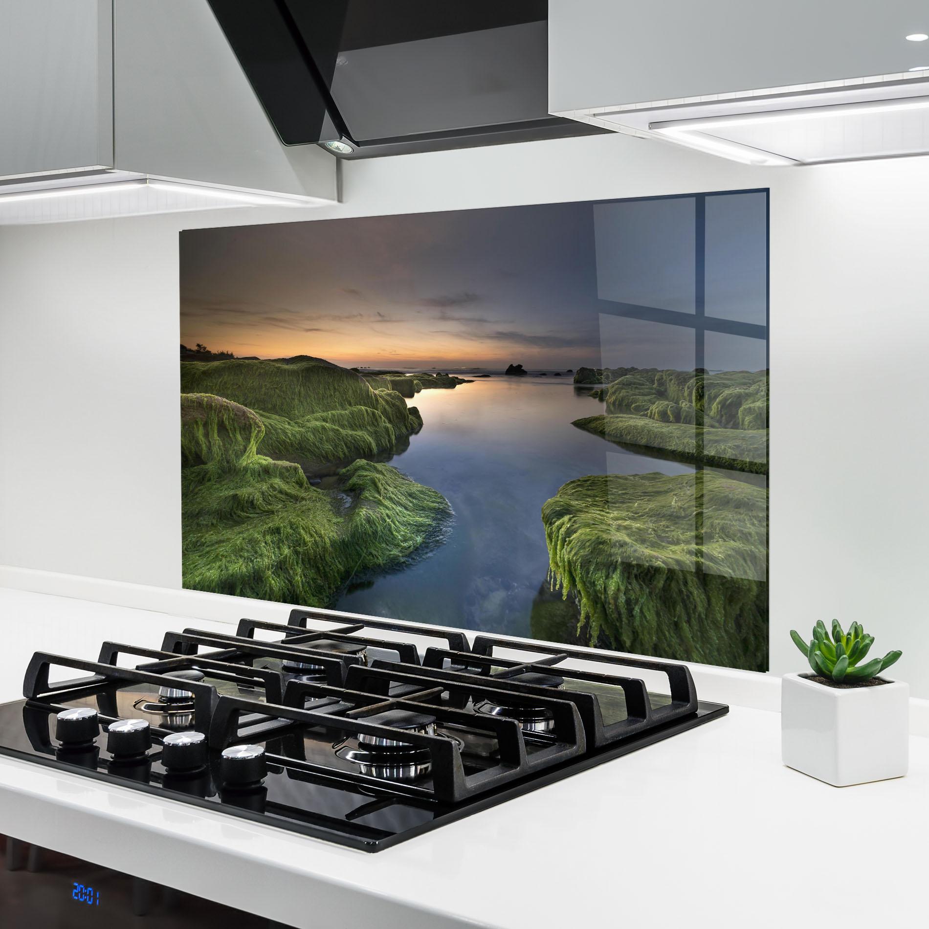 Panou Sticla Bucatarie Coast View mockup 6