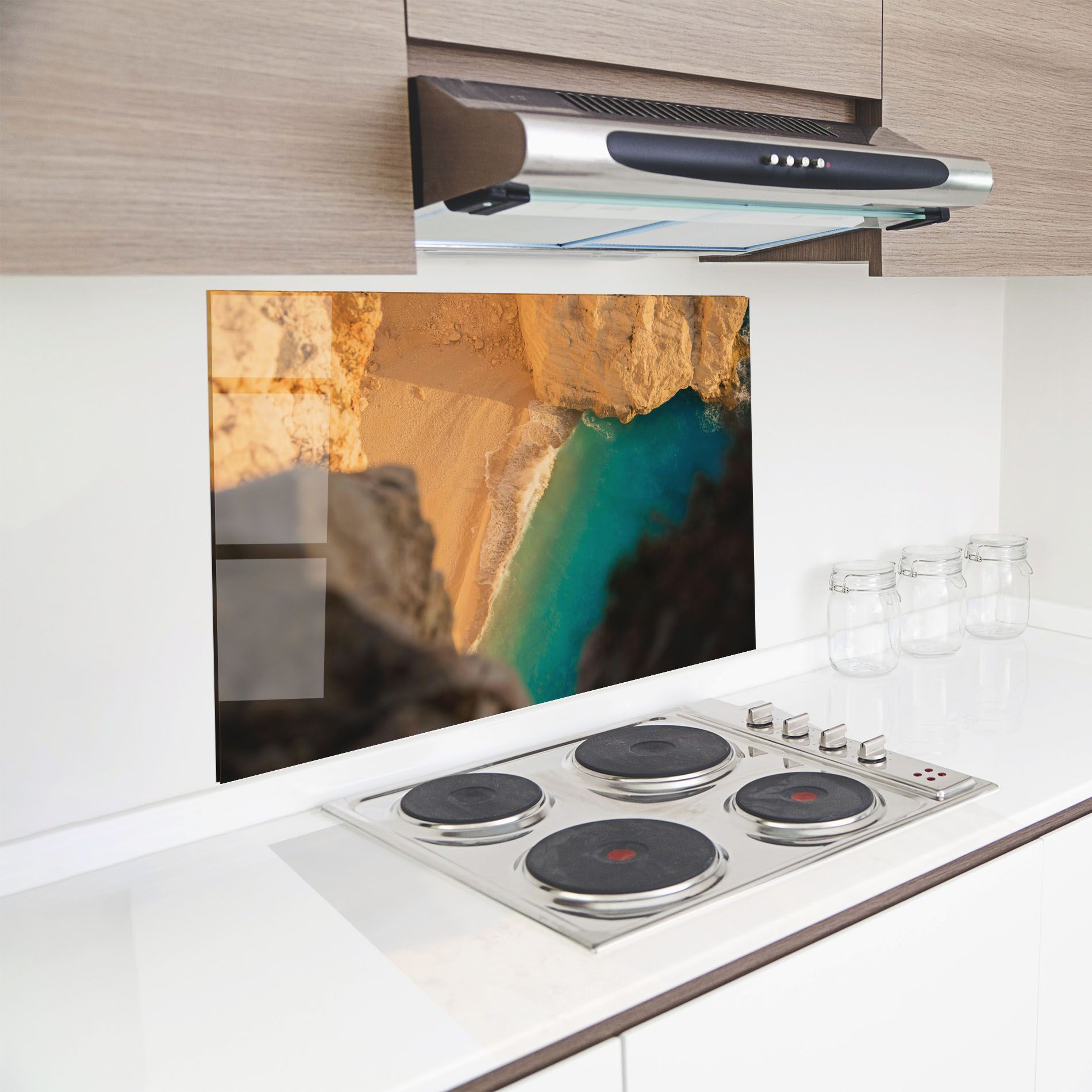 Blue Beach Water mockup 8