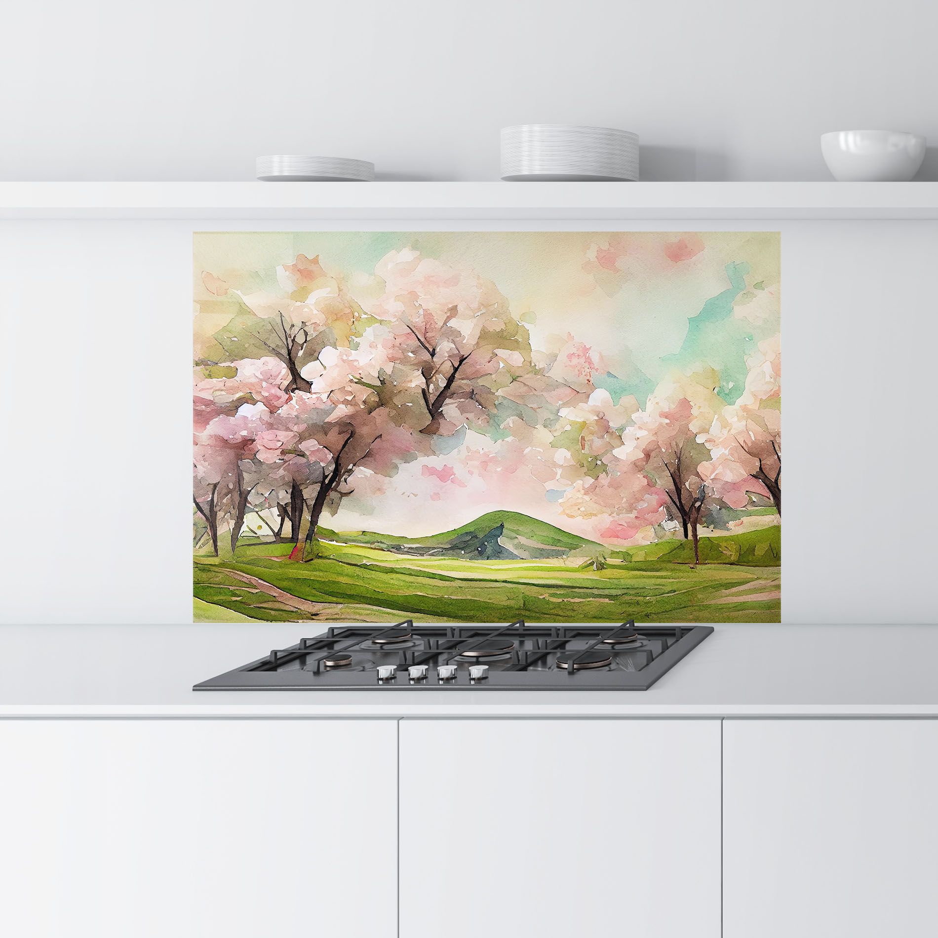 Spring Pink Trees mockup 9
