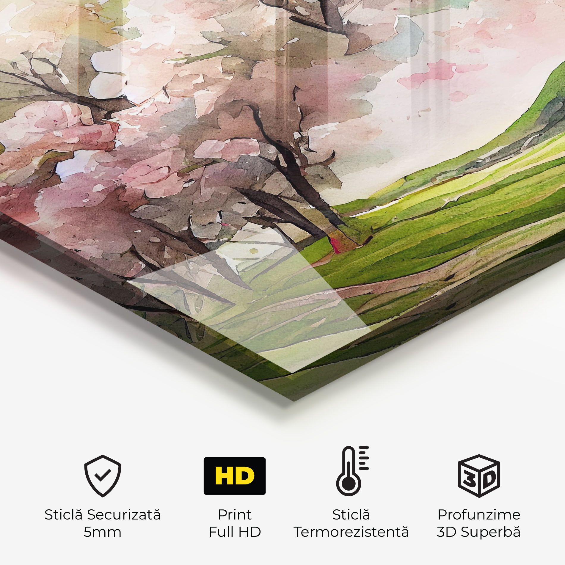 Spring Pink Trees mockup 2