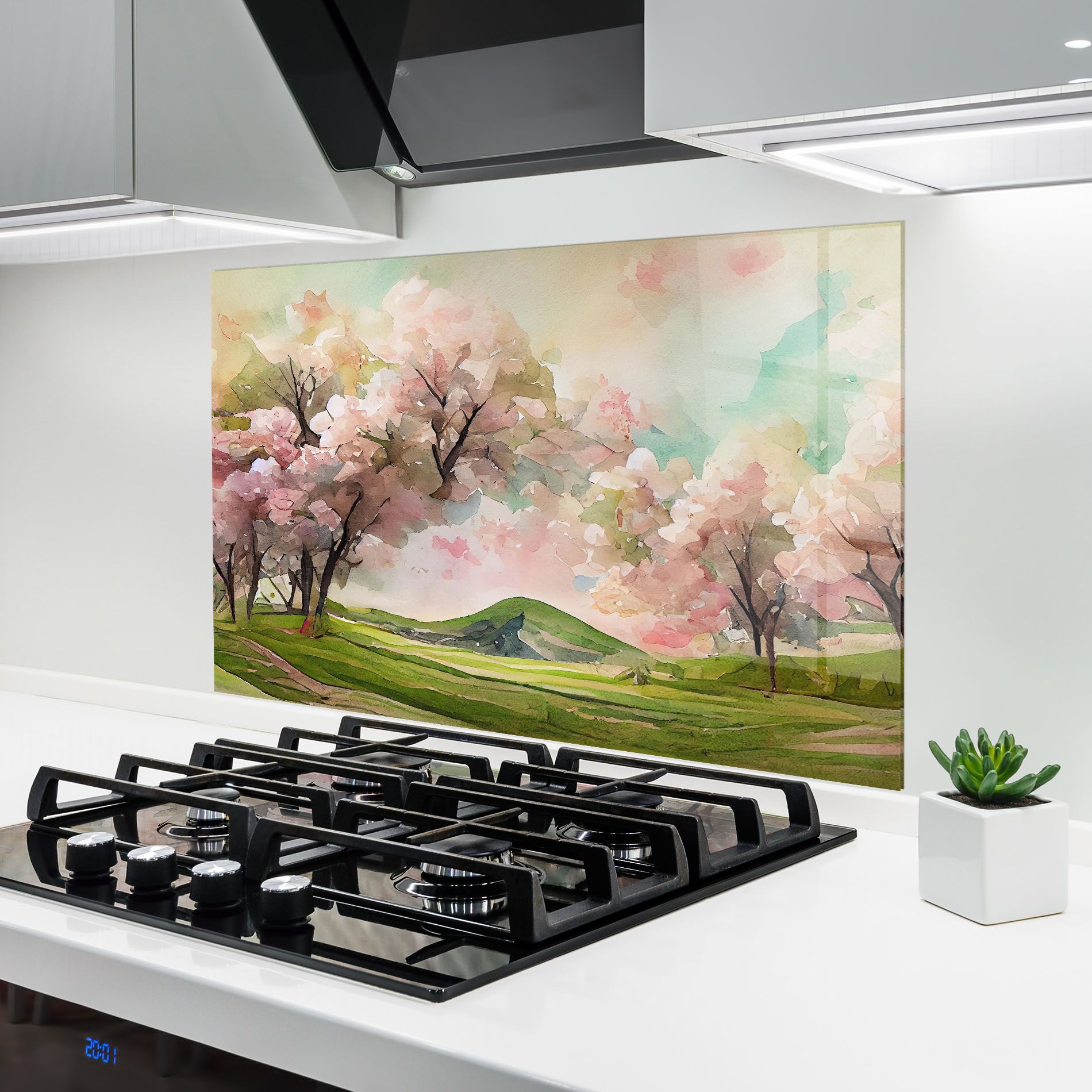 Spring Pink Trees mockup 6