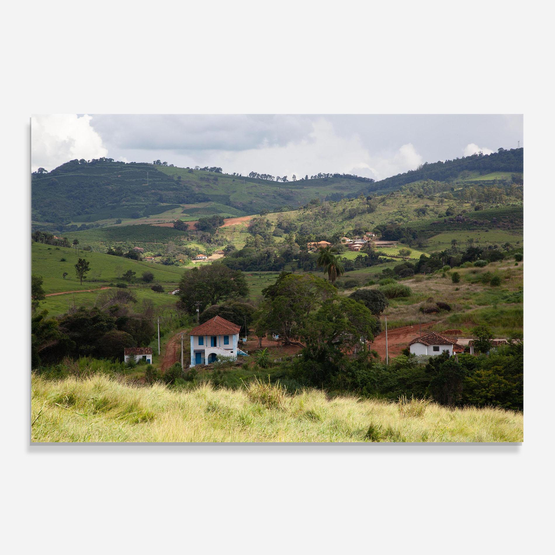 Panou Sticla Bucatarie Green Countryside mockup 0