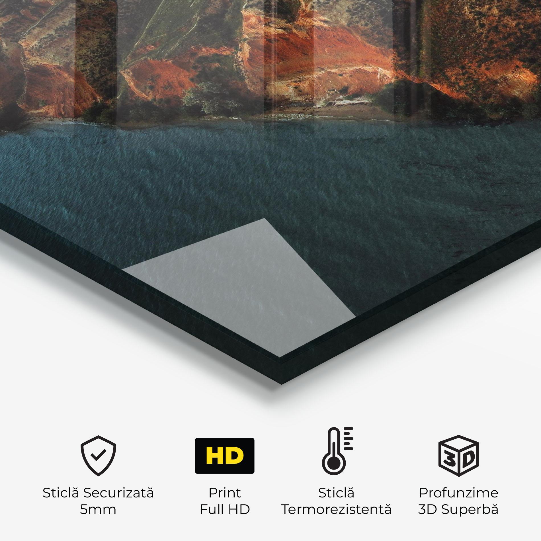 Panou Sticla Bucatarie End Of The Road mockup 2