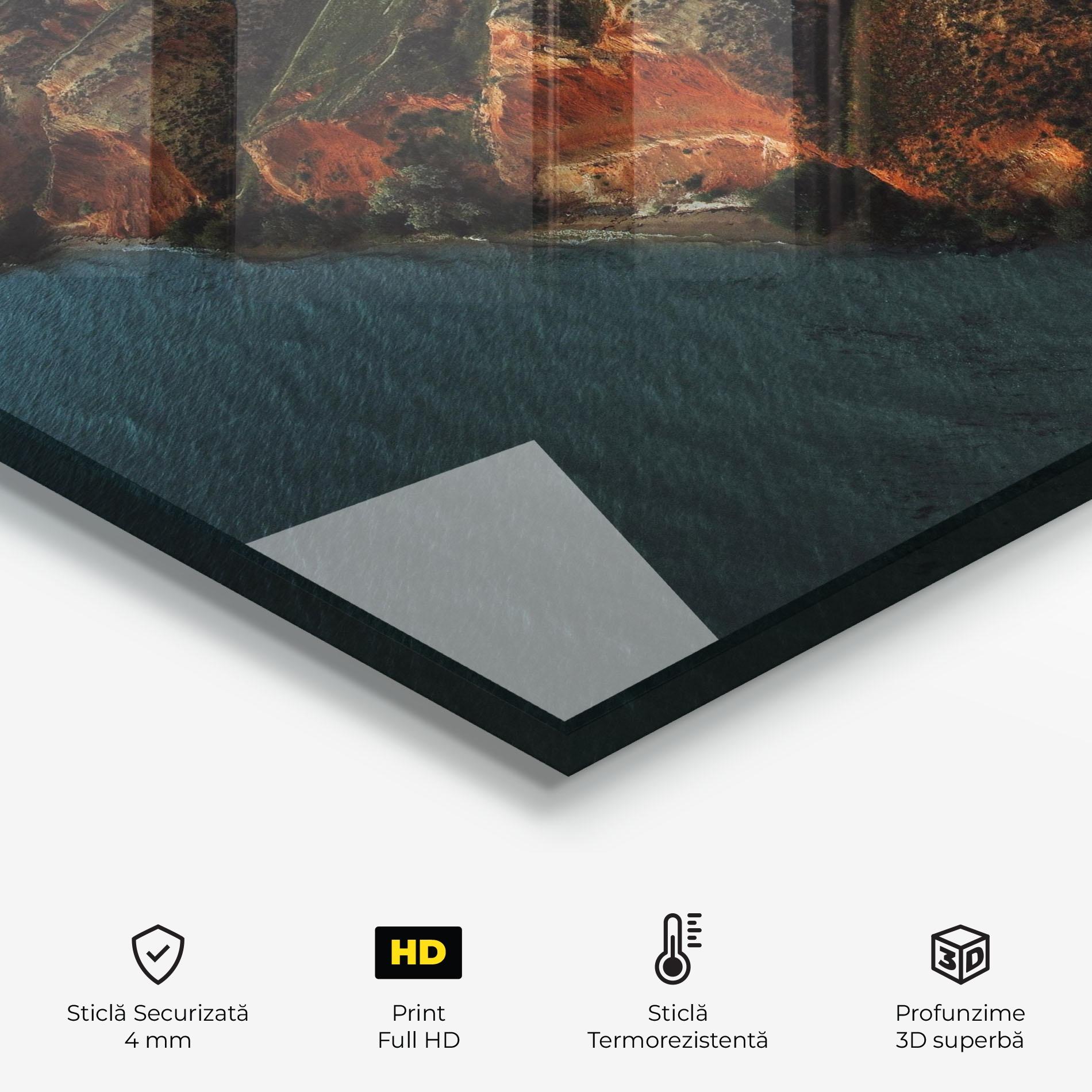 Panou Sticla Bucatarie End Of The Road mockup 2