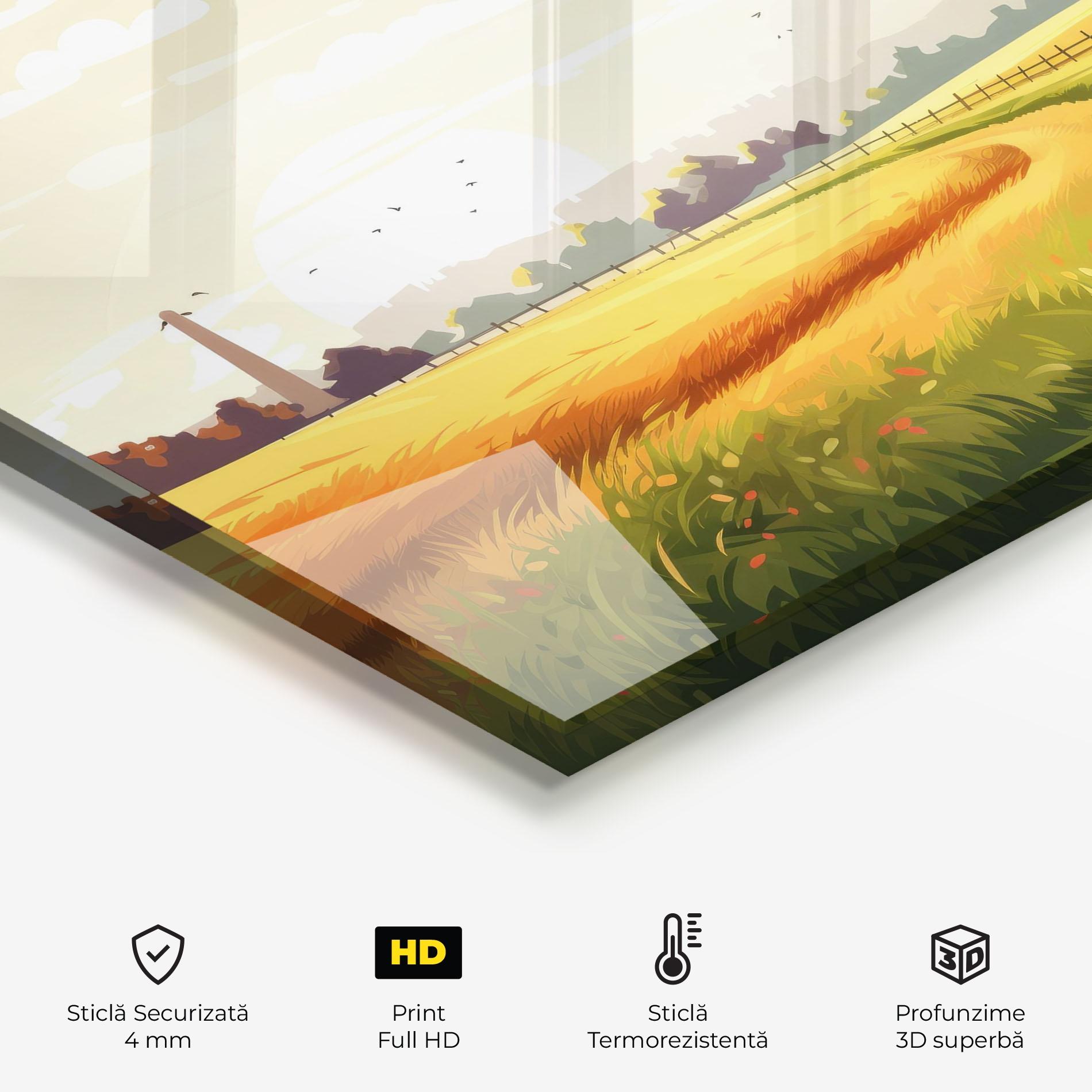 Panou Sticla Bucatarie Grazing Farm mockup 2