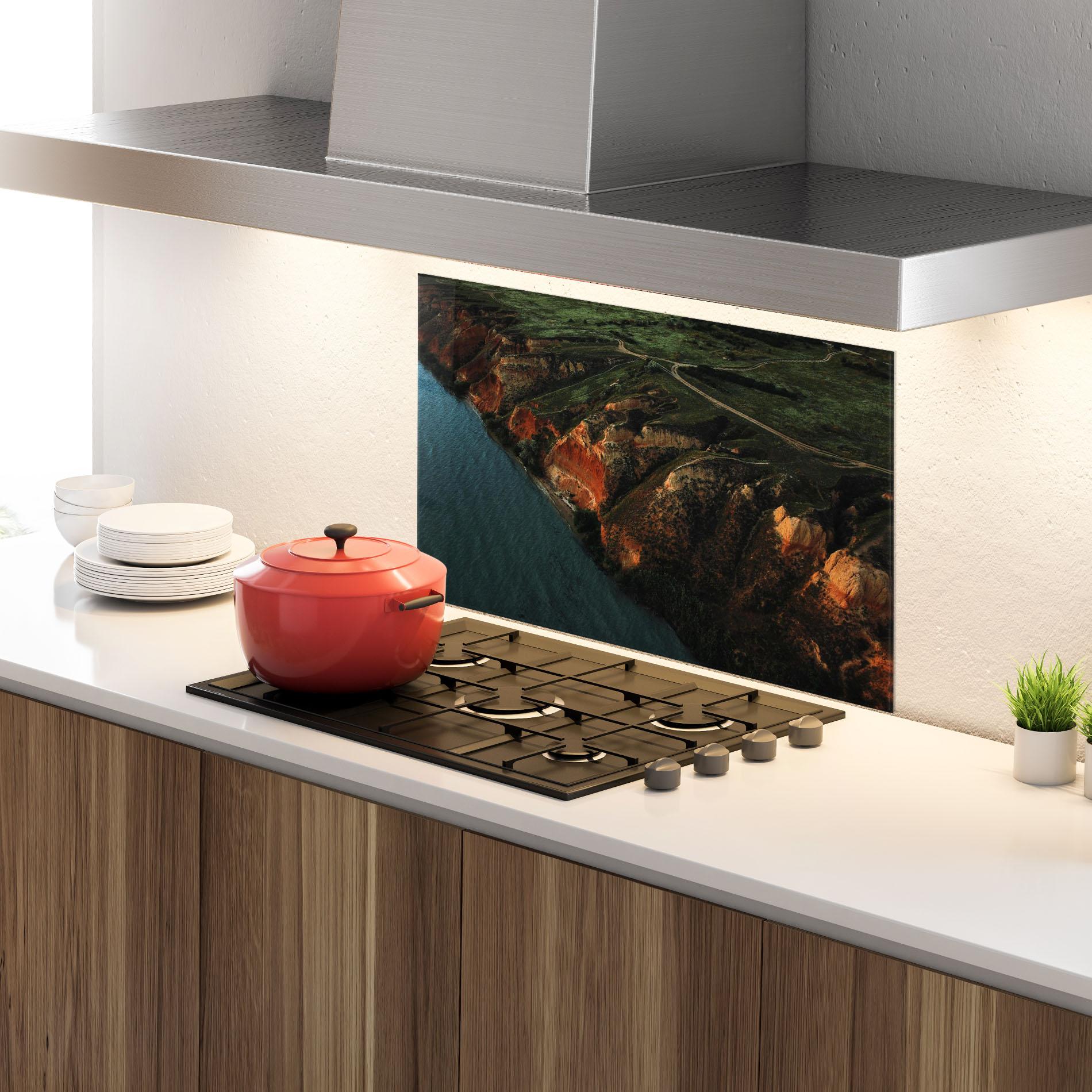 Panou Sticla Bucatarie End Of The Road mockup 4