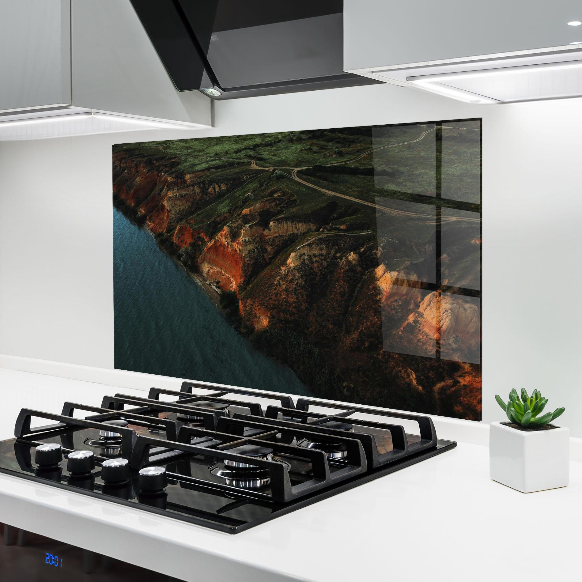 Panou Sticla Bucatarie End Of The Road mockup 6