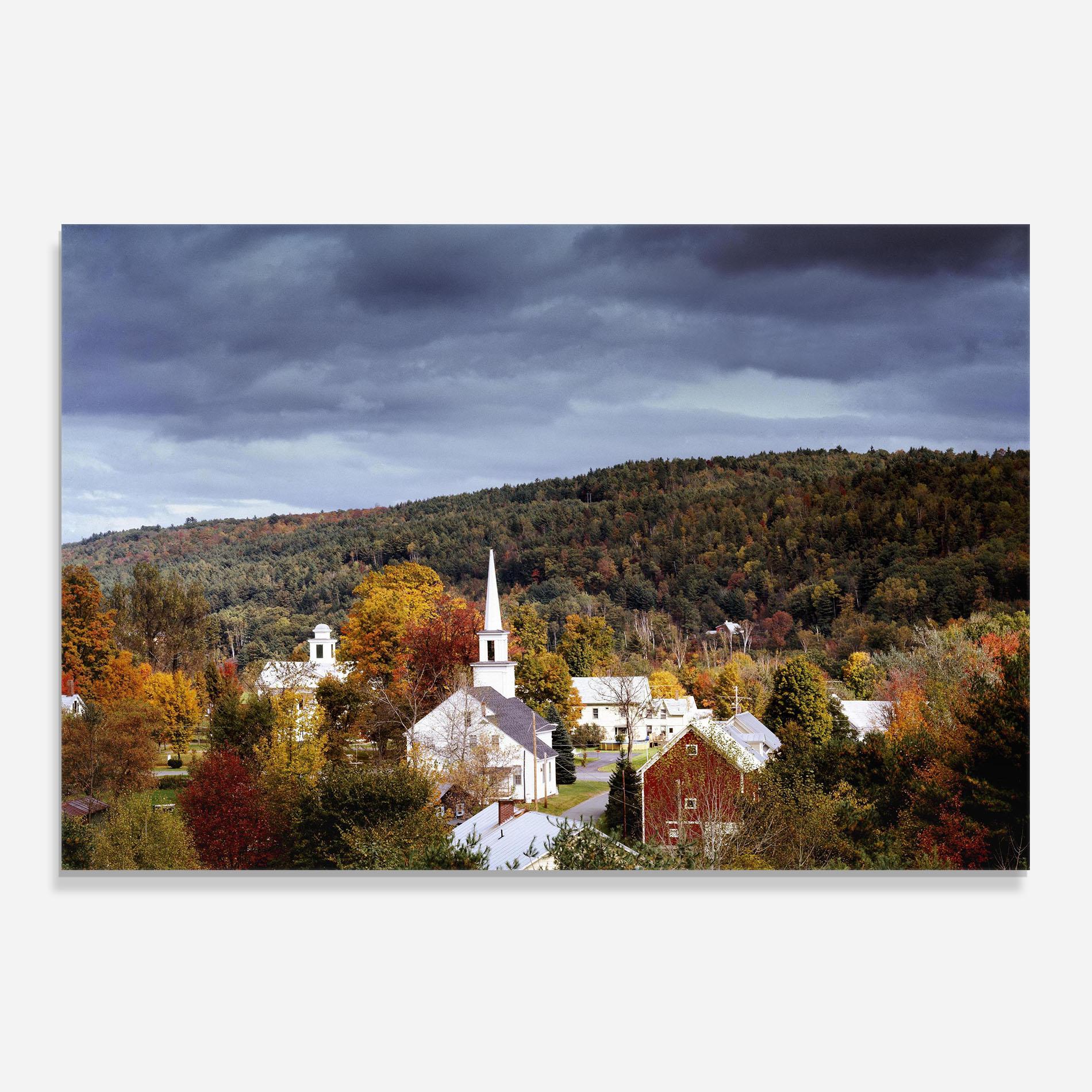 Panou Sticla Bucatarie Autumn Trees mockup 0