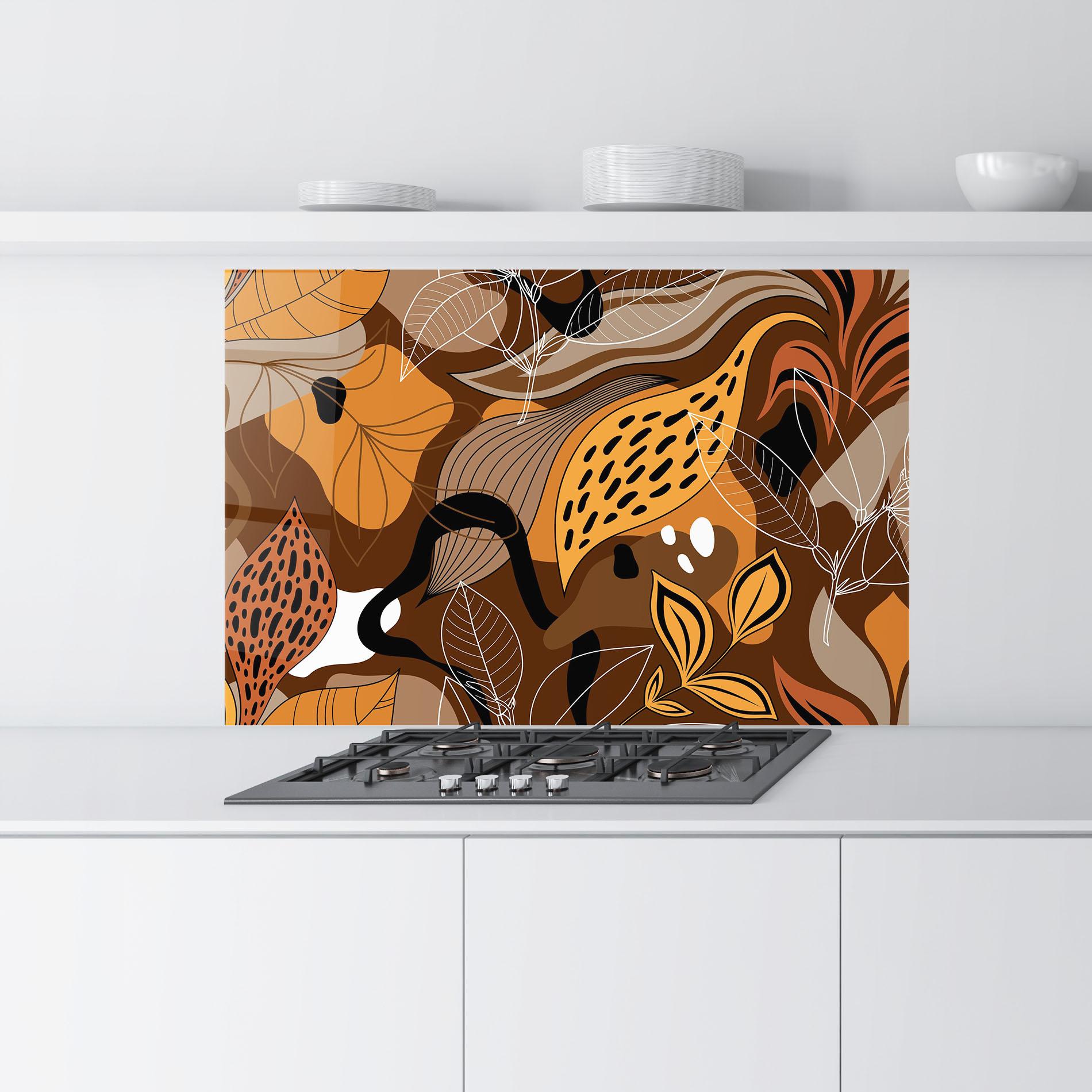 Panou Sticla Bucatarie Autumn Colors mockup 9