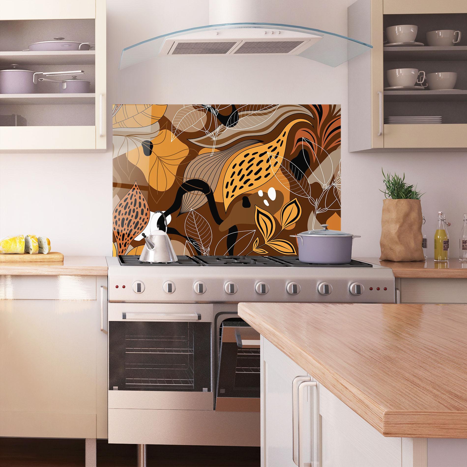 Panou Sticla Bucatarie Autumn Colors mockup 1