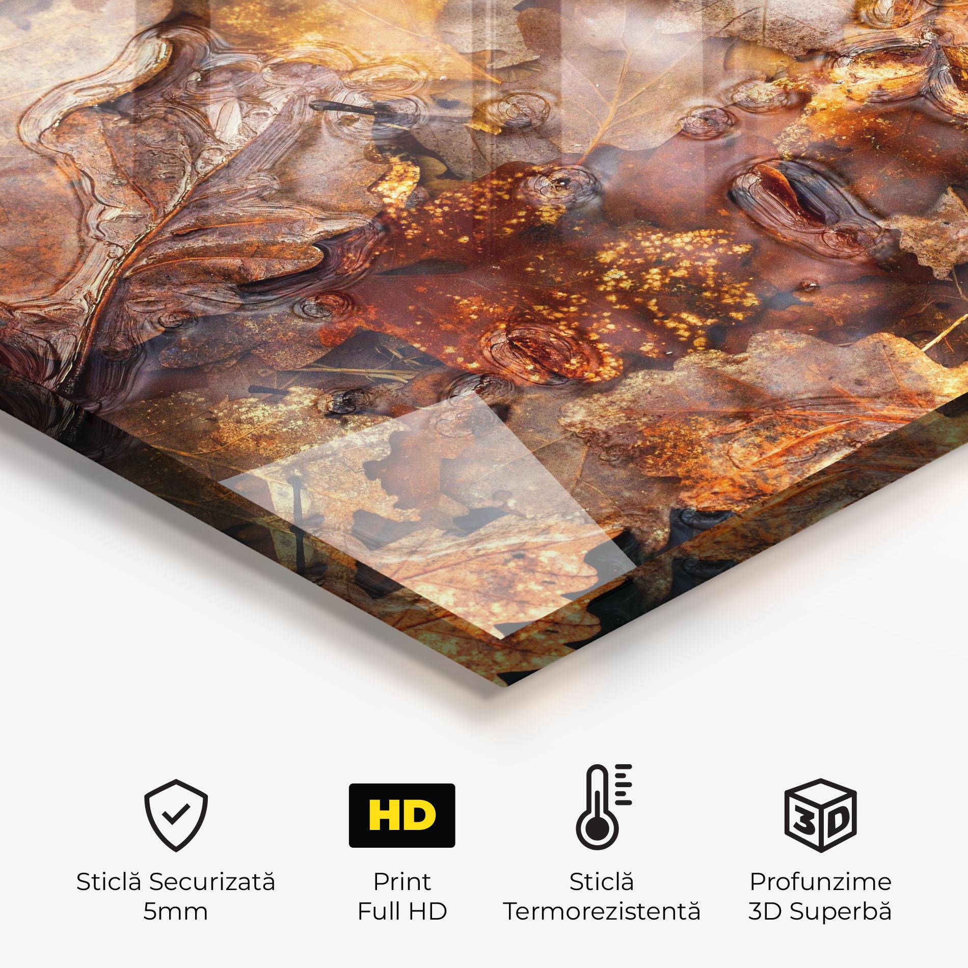 Panou Sticla Bucatarie Brown mockup 2