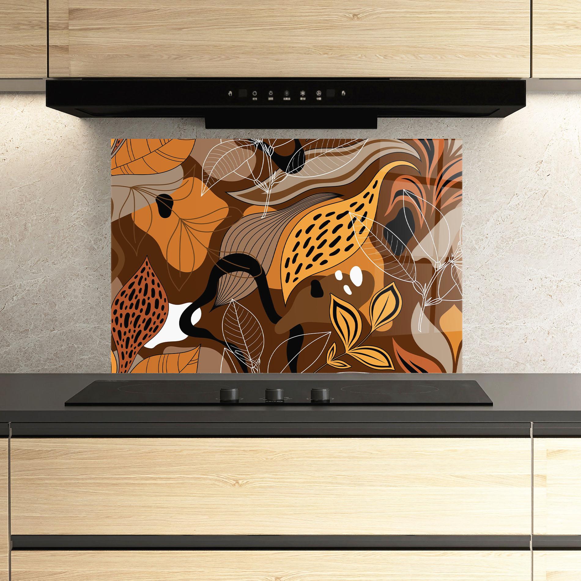 Panou Sticla Bucatarie Autumn Colors mockup 3