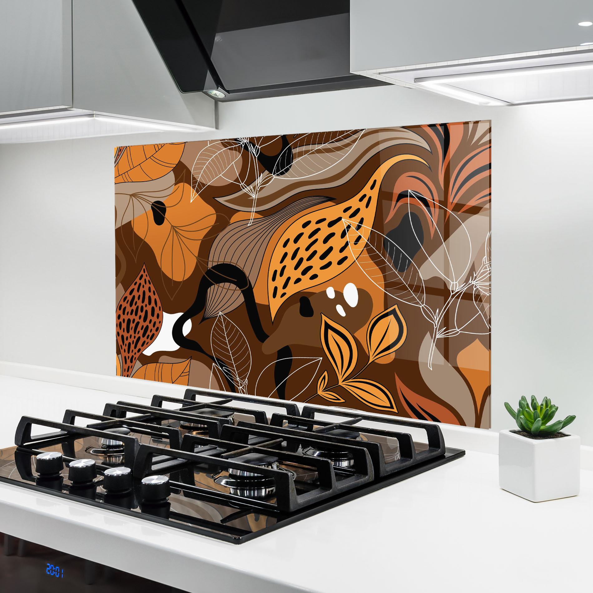 Panou Sticla Bucatarie Autumn Colors mockup 6