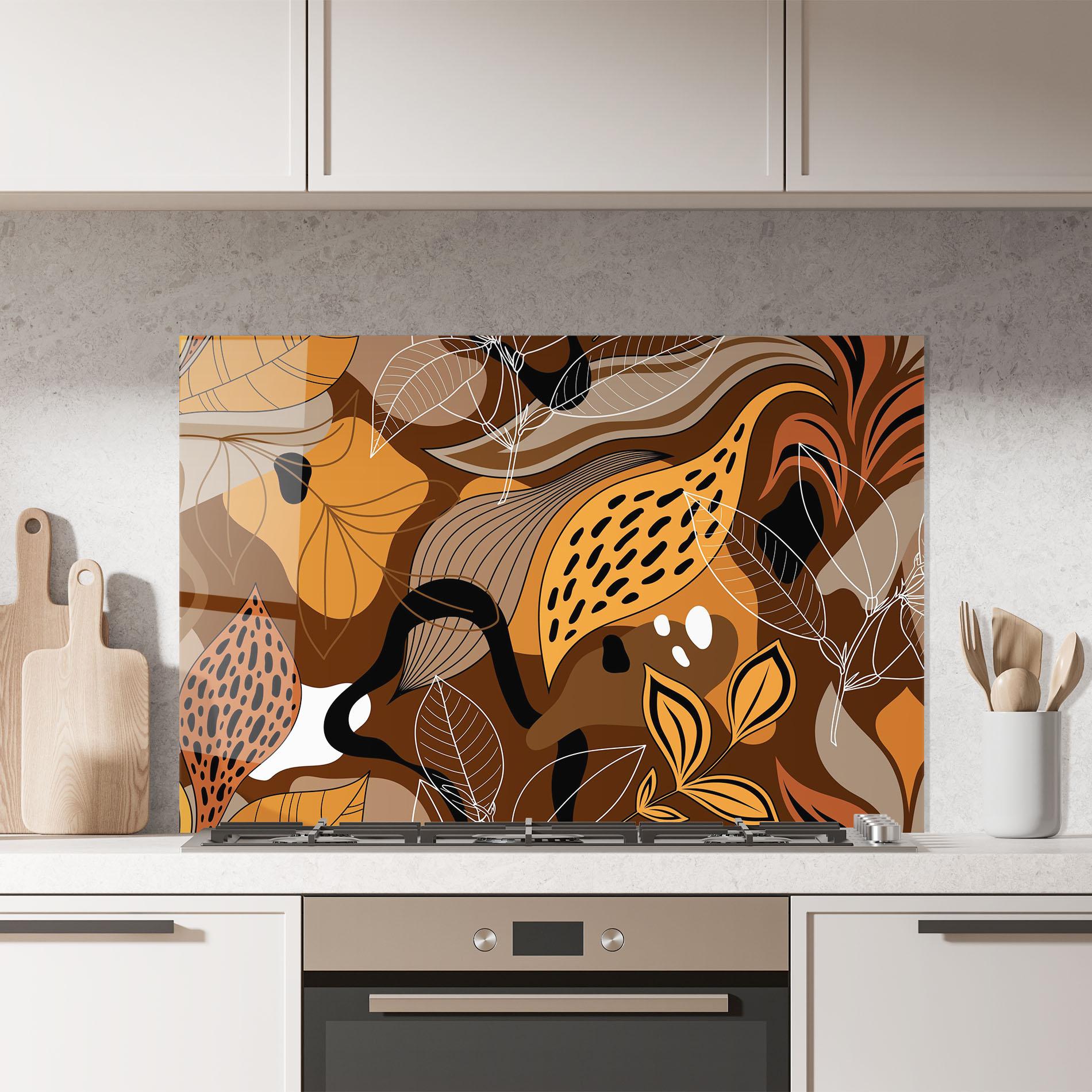 Panou Sticla Bucatarie Autumn Colors mockup 7