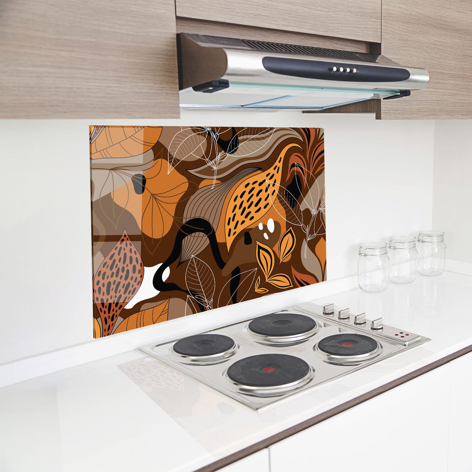 Panou Sticla Bucatarie Autumn Colors mockup 8