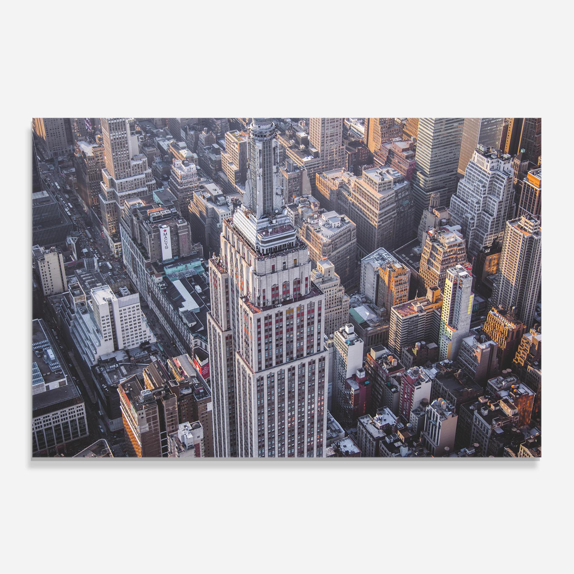 Panou Sticla Bucatarie Big Grey Tower mockup 0