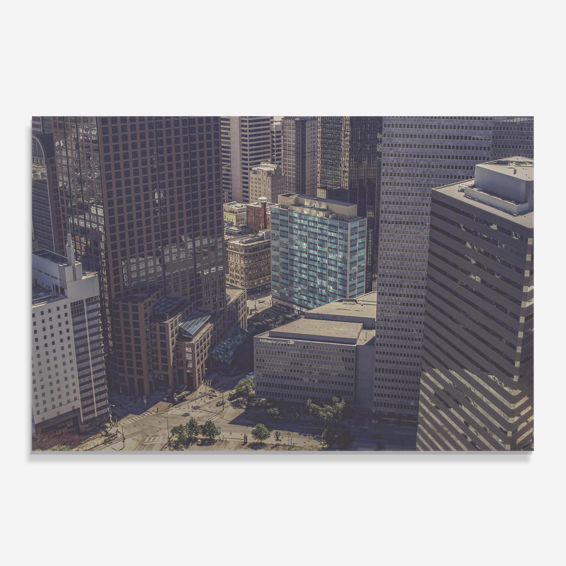 Panou Sticla Bucatarie Cream Light Building mockup 0