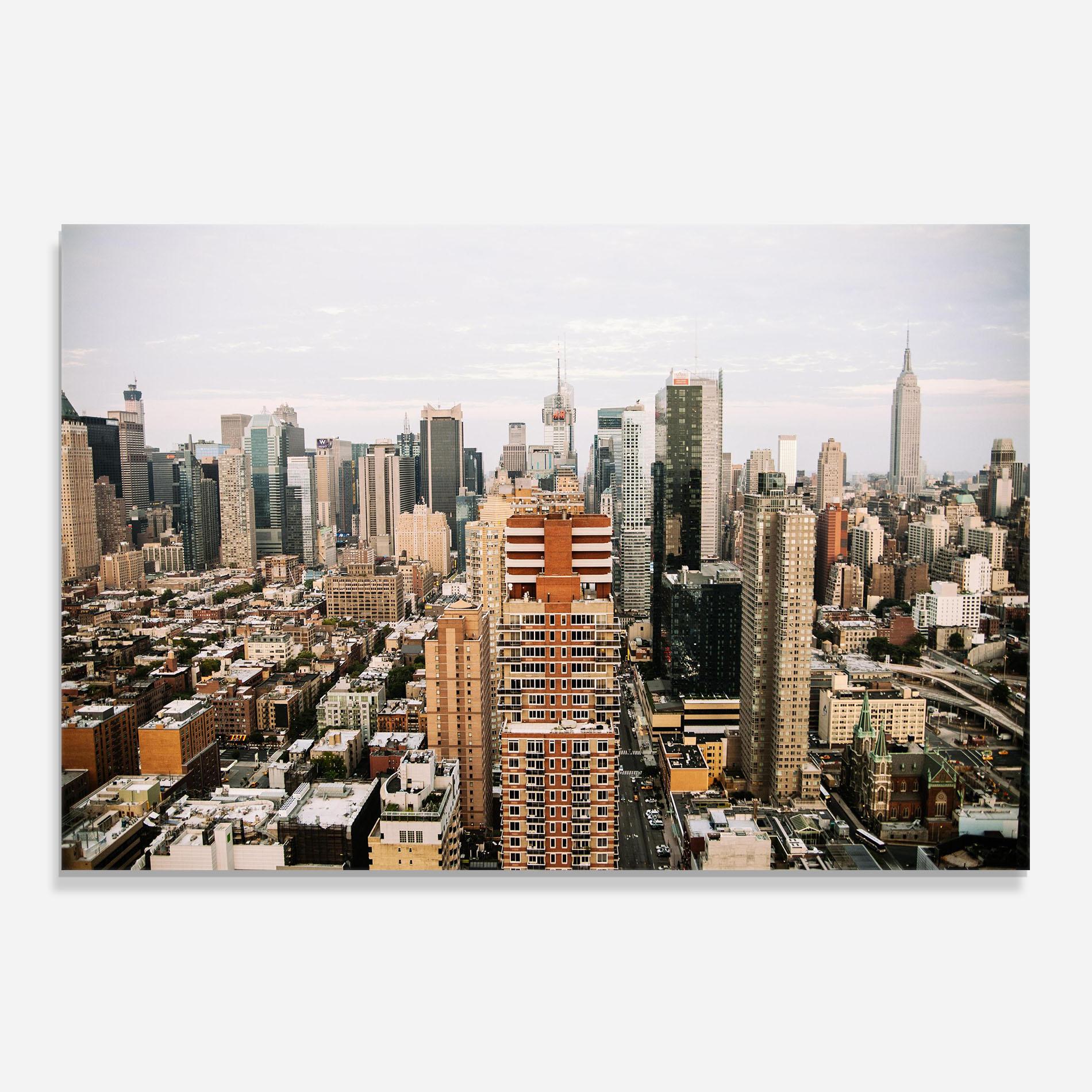 Panou Sticla Bucatarie Cream Orange Building mockup 0