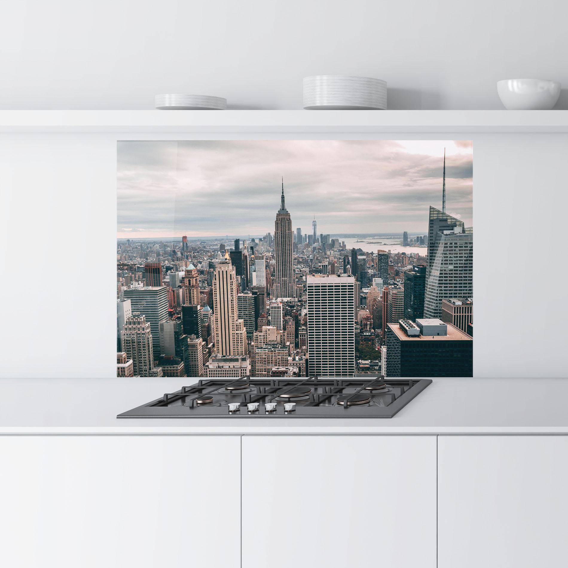 Panou Sticla Bucatarie High View Building mockup 9