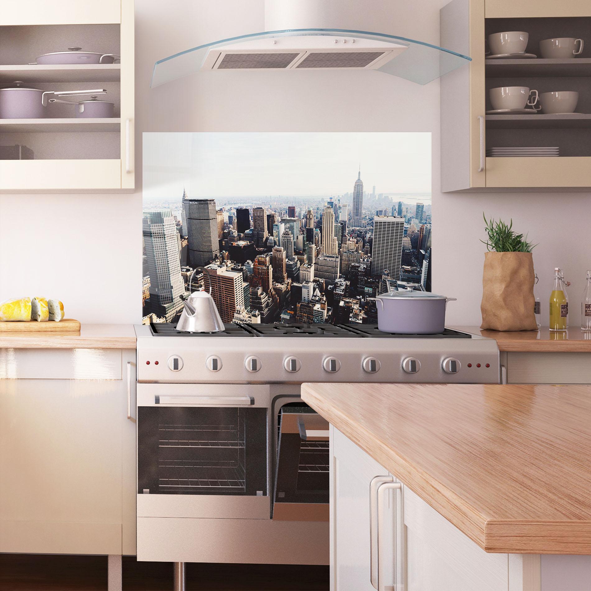 Panou Sticla Bucatarie Building Mix View mockup 1