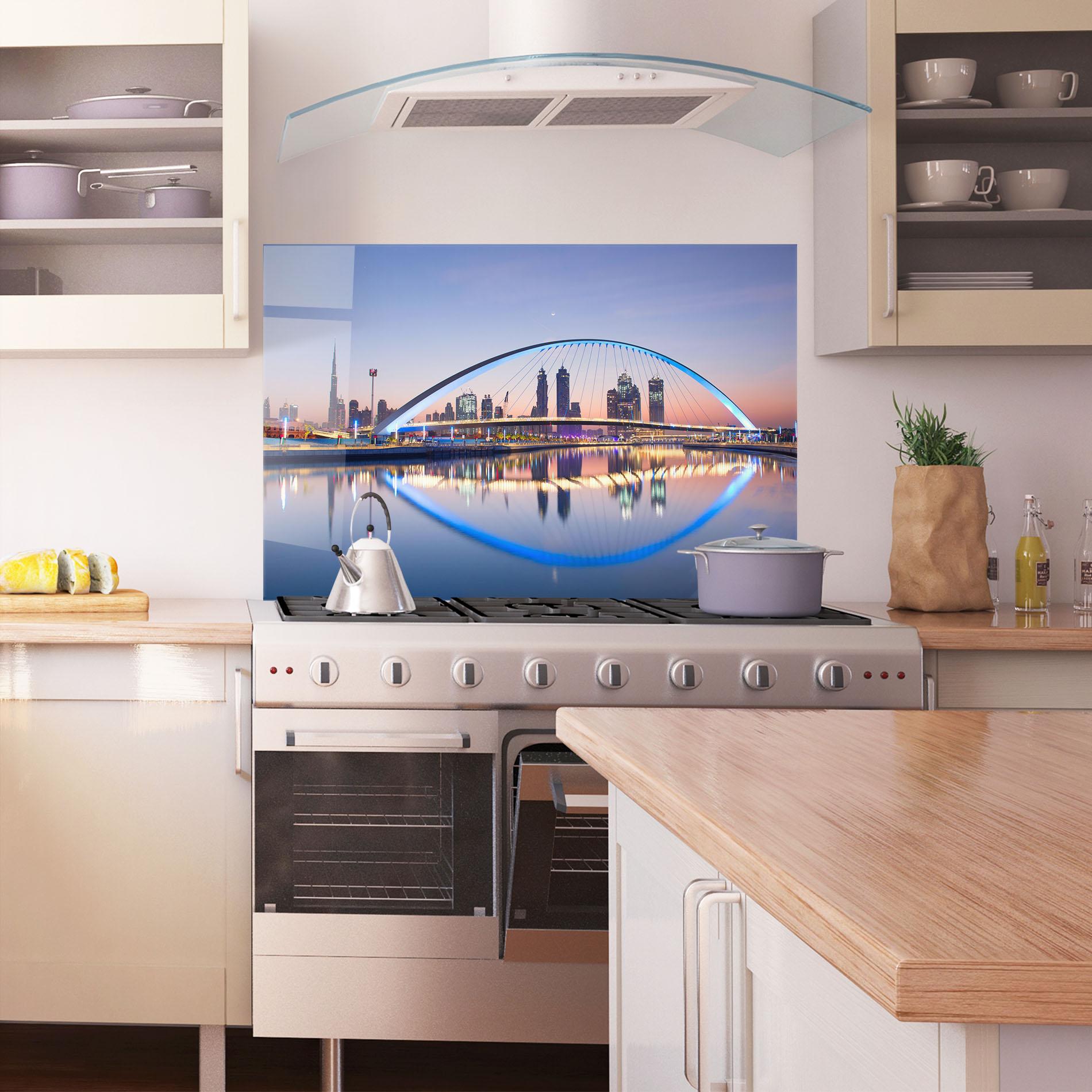 Panou Sticla Bucatarie Dubai View mockup 1