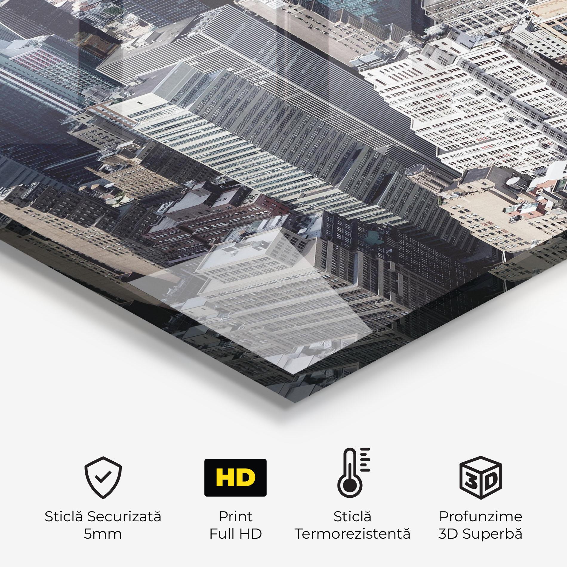 Panou Sticla Bucatarie High Tower Buildings mockup 2