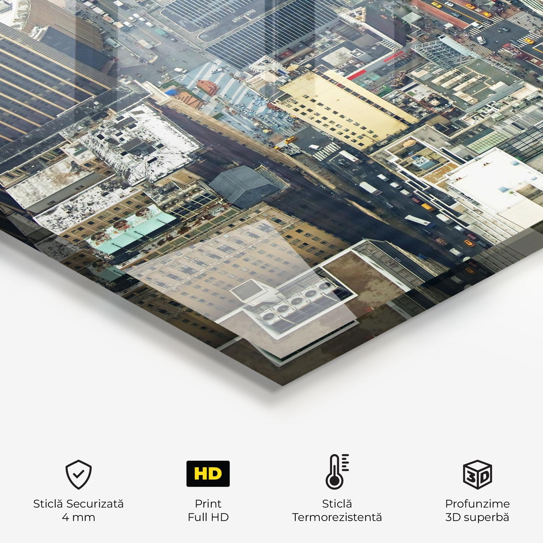 Panou Sticla Bucatarie Cream Tall Building mockup 2