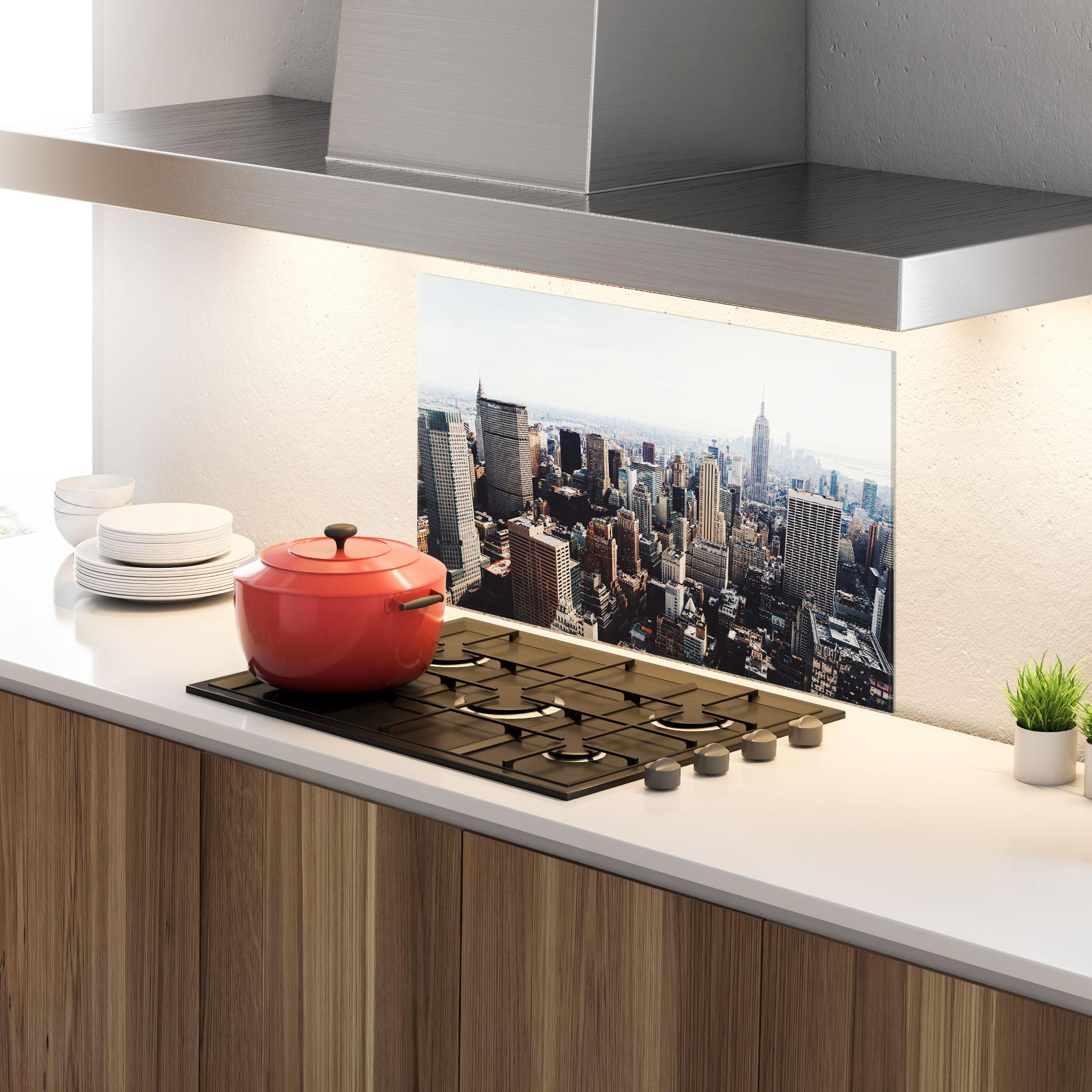 Panou Sticla Bucatarie Building Mix View mockup 4