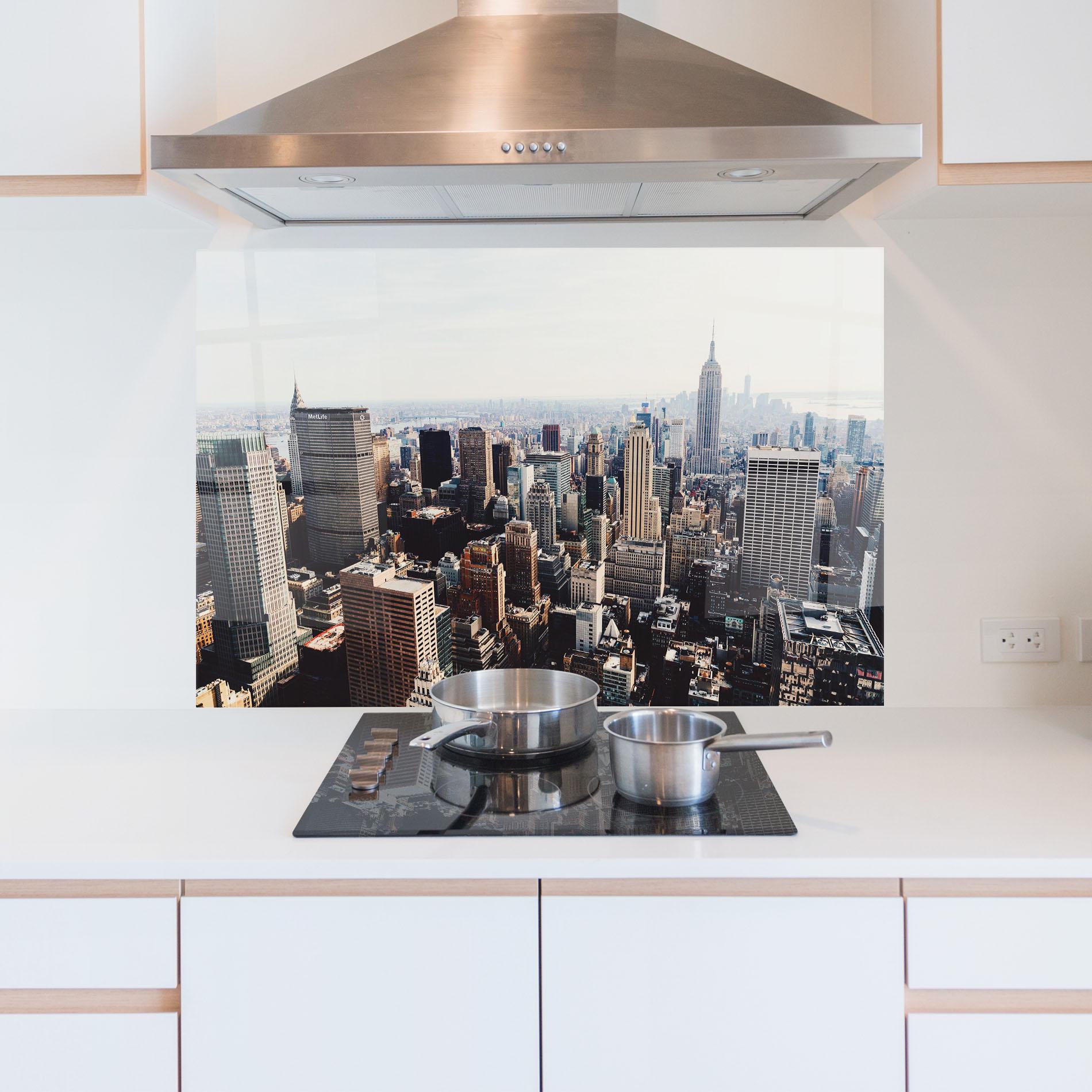 Panou Sticla Bucatarie Building Mix View mockup 5