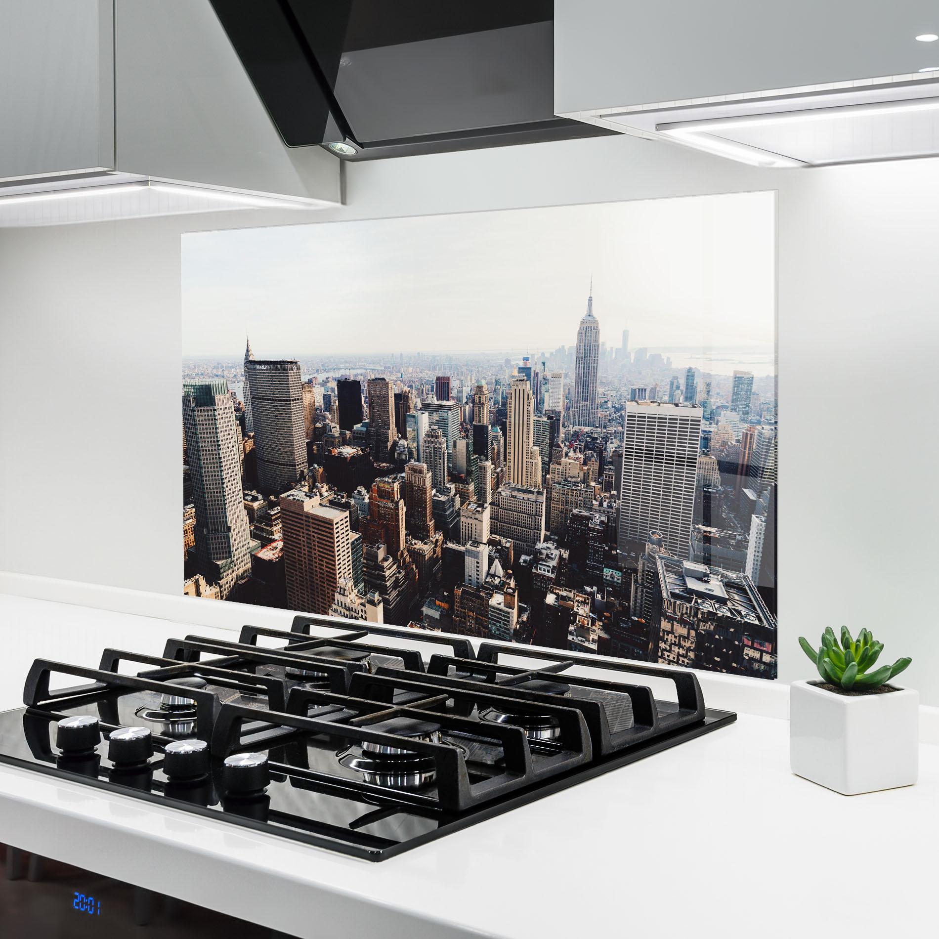 Panou Sticla Bucatarie Building Mix View mockup 6