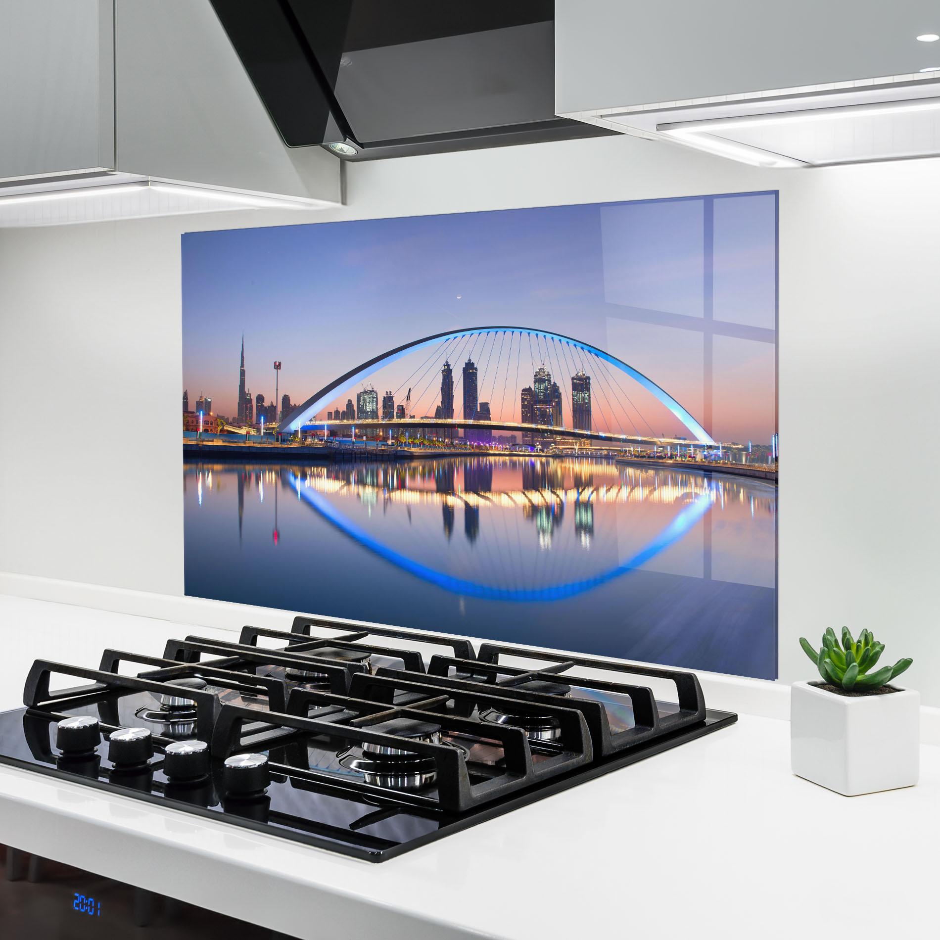 Panou Sticla Bucatarie Dubai View mockup 6