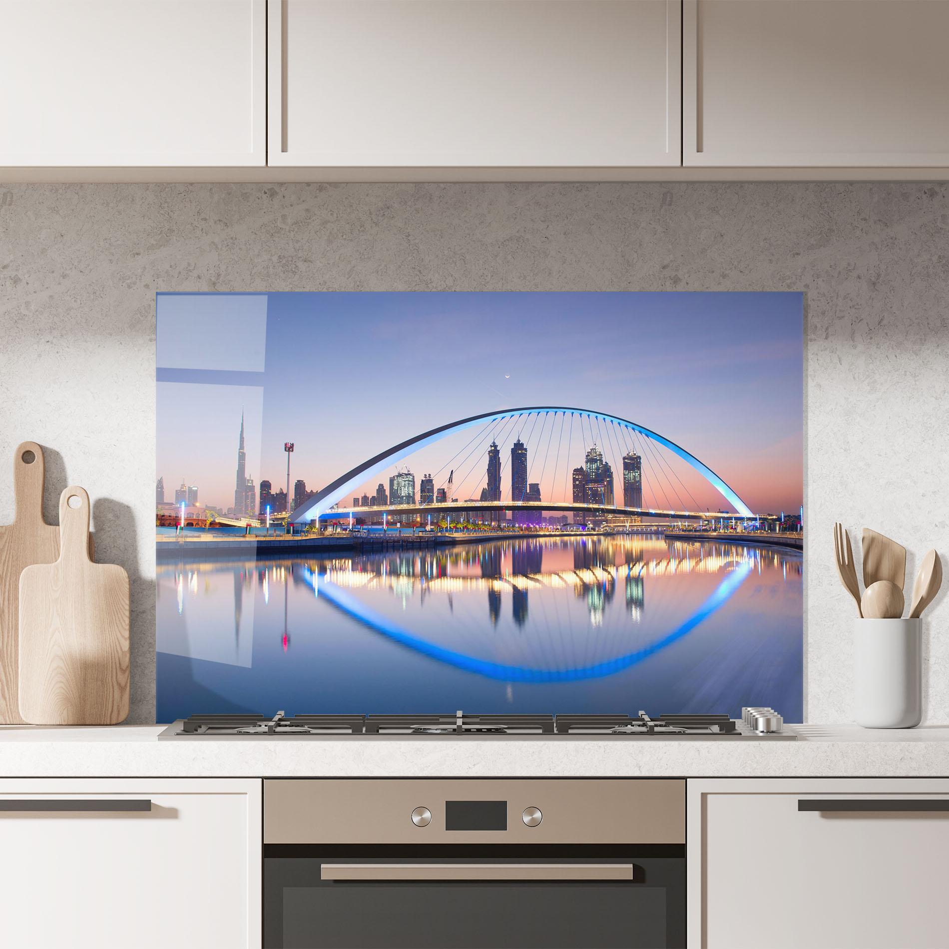 Panou Sticla Bucatarie Dubai View mockup 7