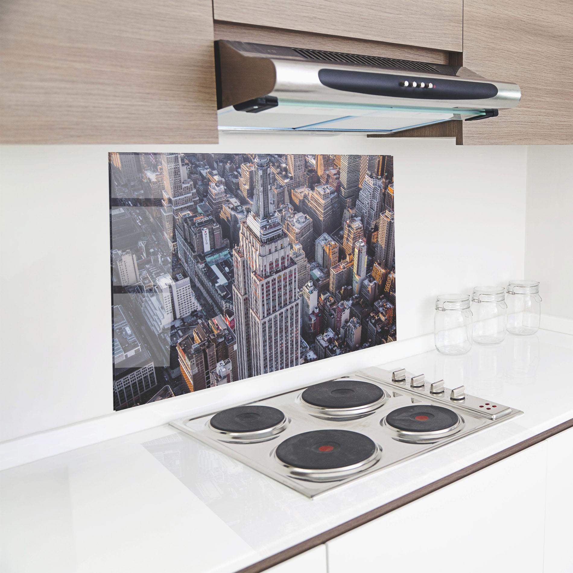 Panou Sticla Bucatarie Big Grey Tower mockup 8