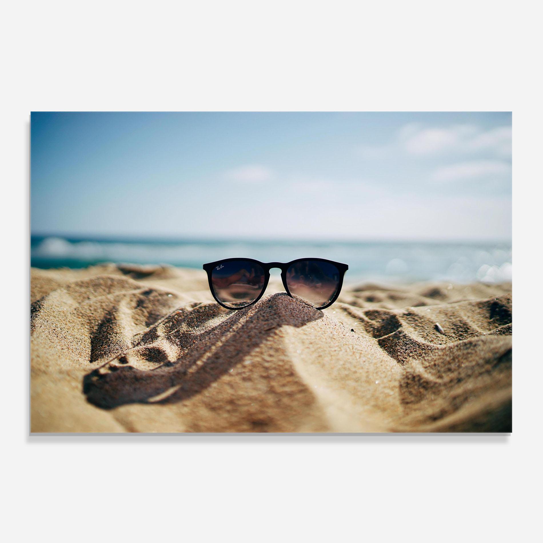 Panou Sticla Bucatarie Sand Glasses mockup 0