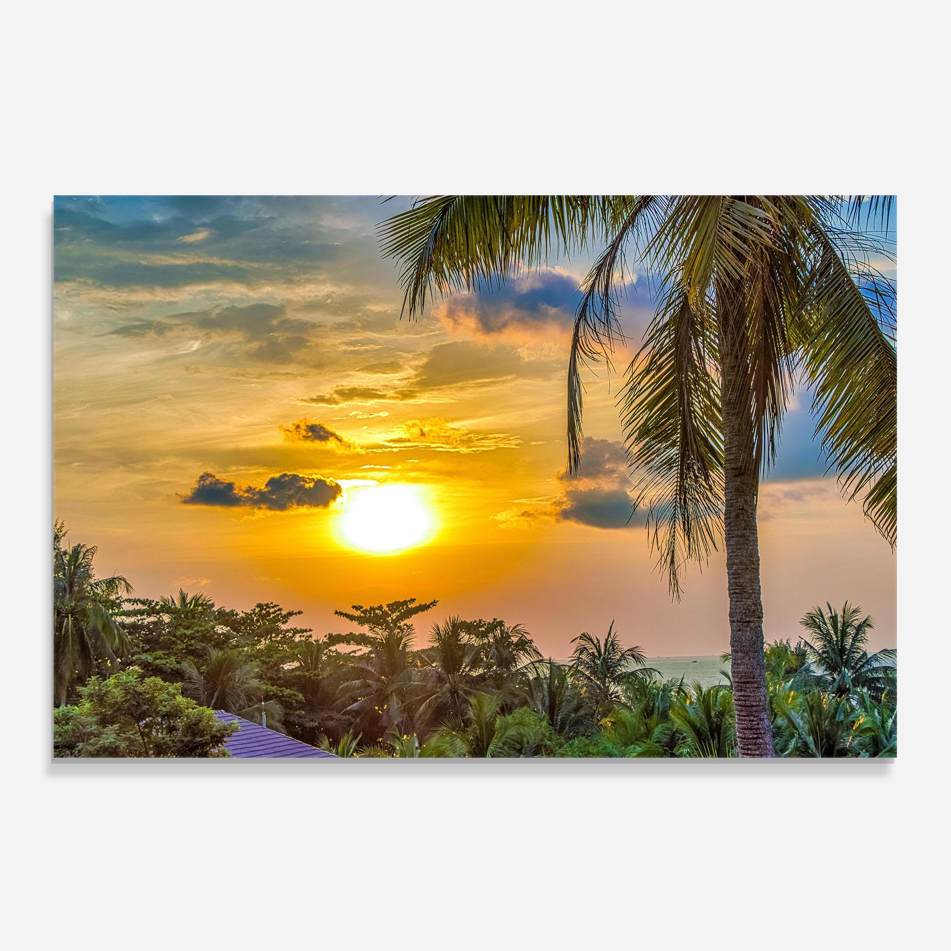 Panou Sticla Bucatarie Summer View mockup 0